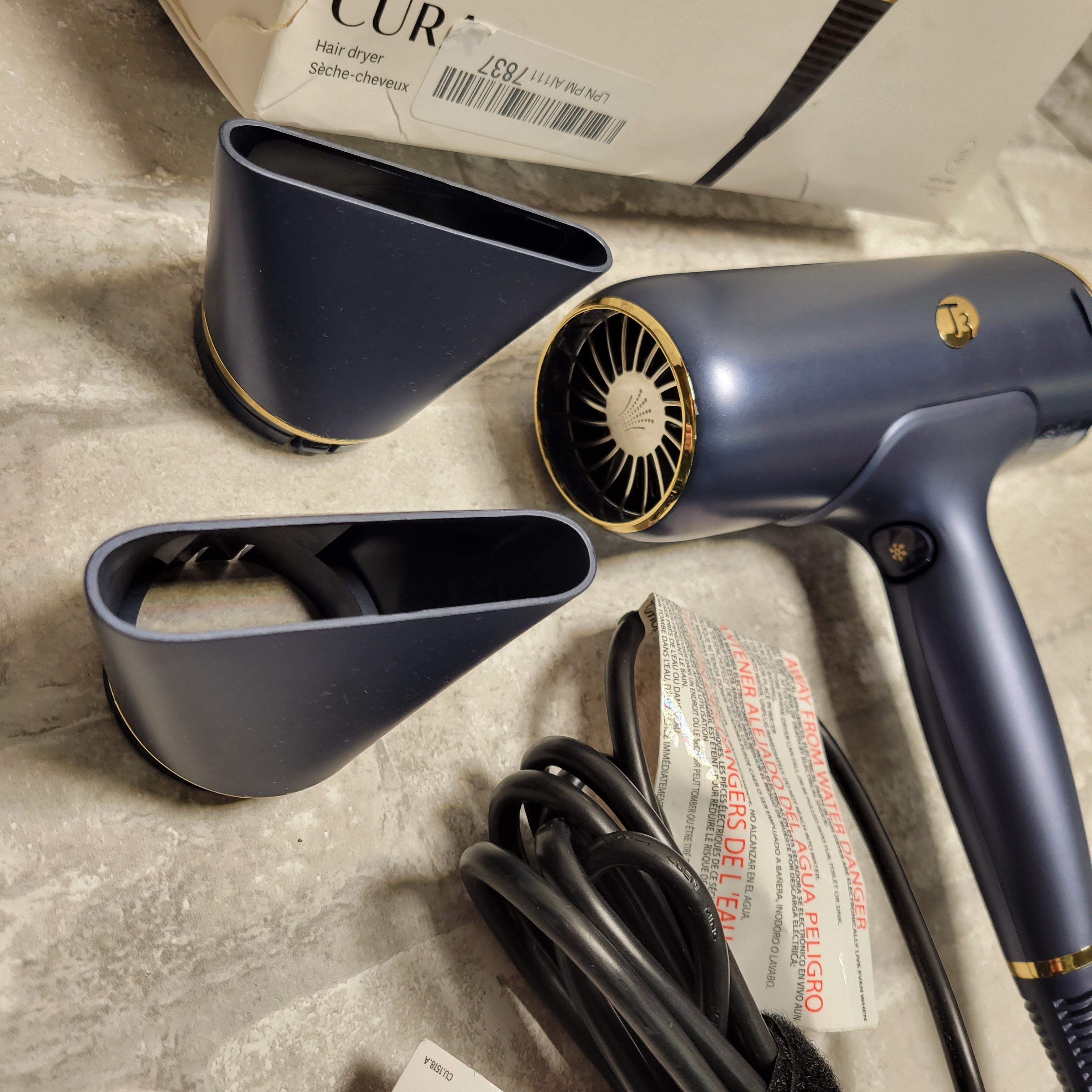 T3 Micro Cura Digital Ionic Professional Blow Hair Dryer (8024968724718)