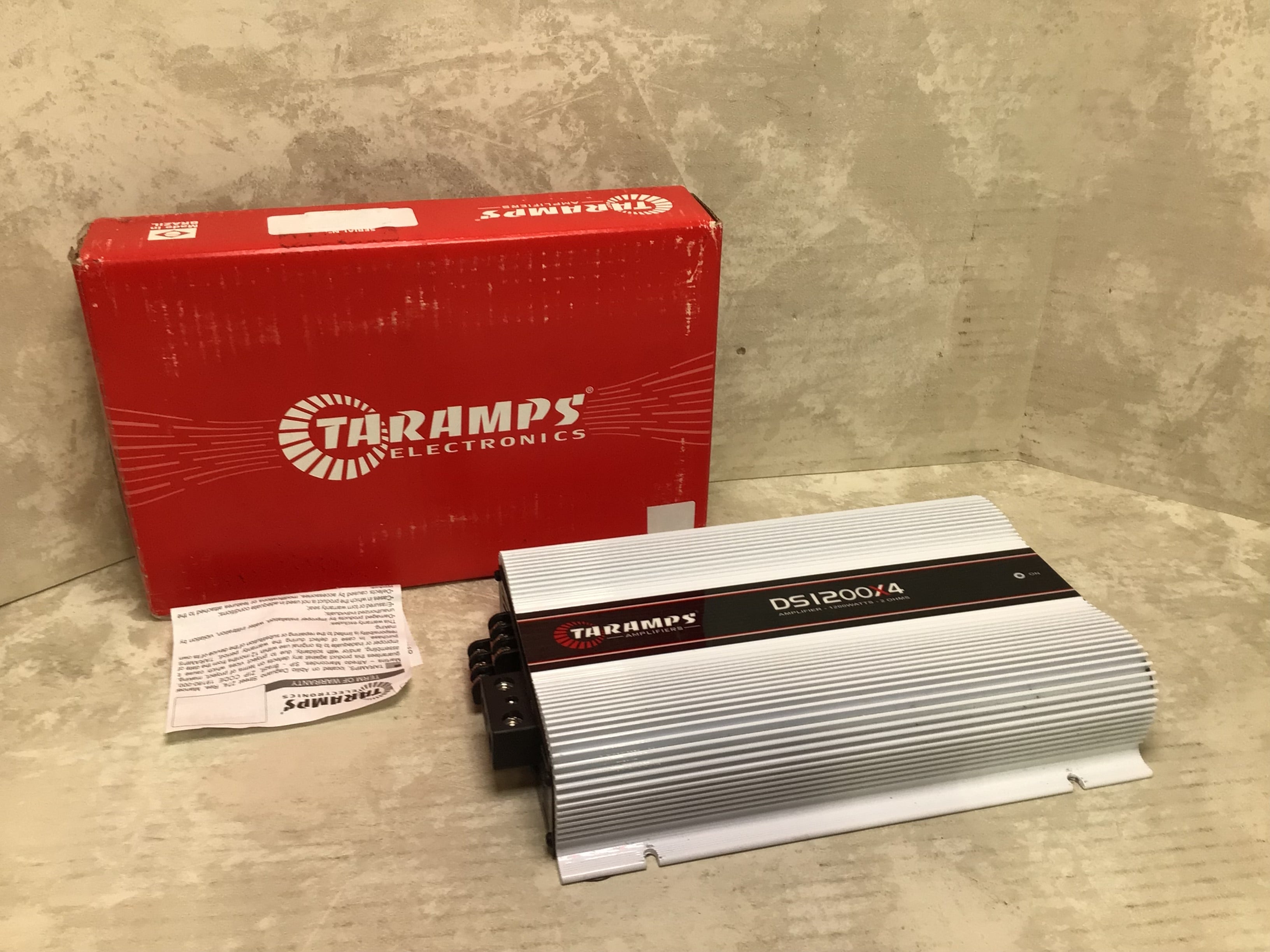 Taramps DS 1200x4 Amplifier 2 Ohms 1200W RMS (7694438498542)
