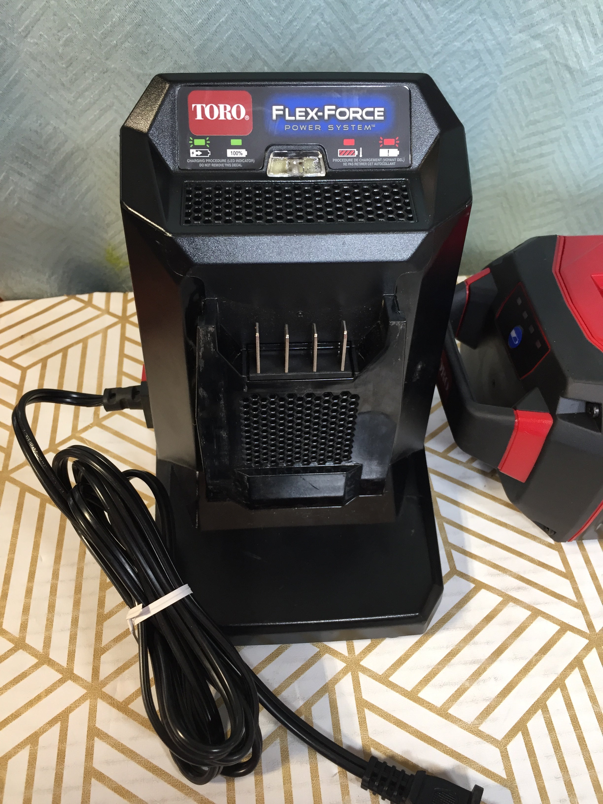 TORO Flex-Force 60V Max 5.0Ah L270 (88650) & Charger (88602) *TESTED* (7953703108846)