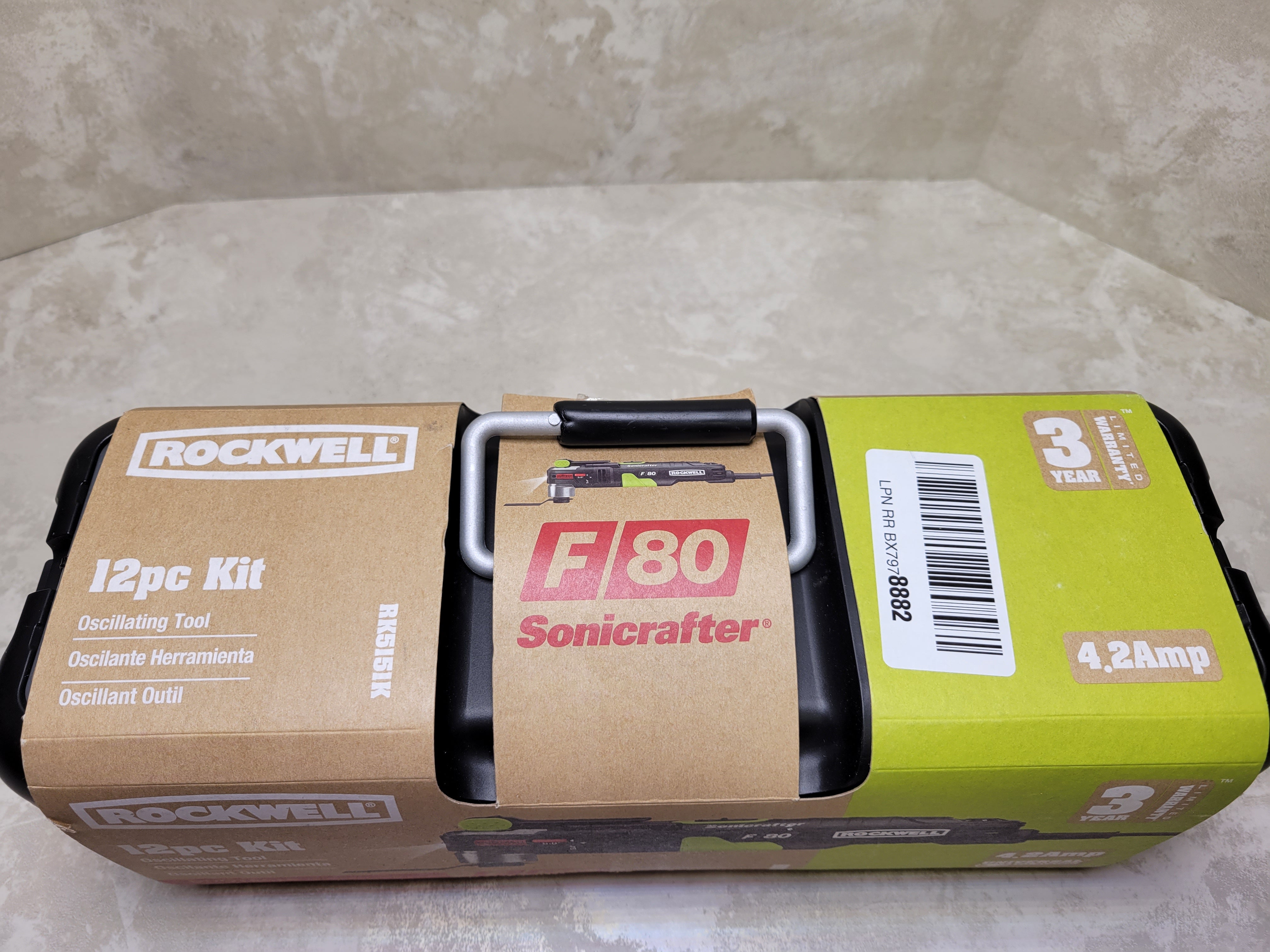 Rockwell RK5151K 4.2 Amp Sonicrafter F80 Oscillating Multi-Tool (7617190854894)
