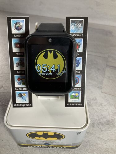 DC Comics Batman Touchscreen Interactive Smartwatch (Model: BAT4740) for Kids (6922805543095)