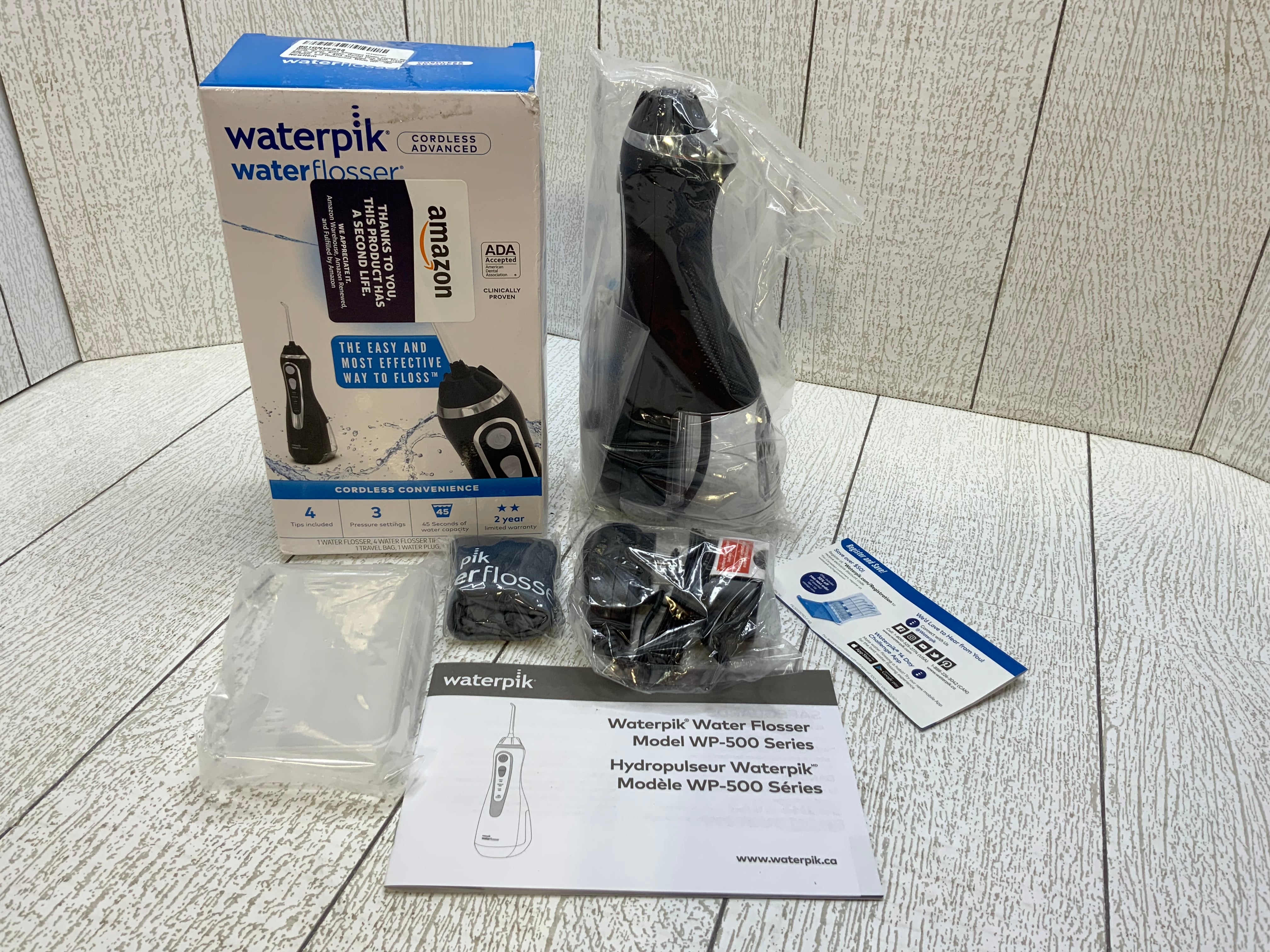 Waterpik Cordless Advanced Water Flosser For Teeth, Gums, Braces (7942591840494)