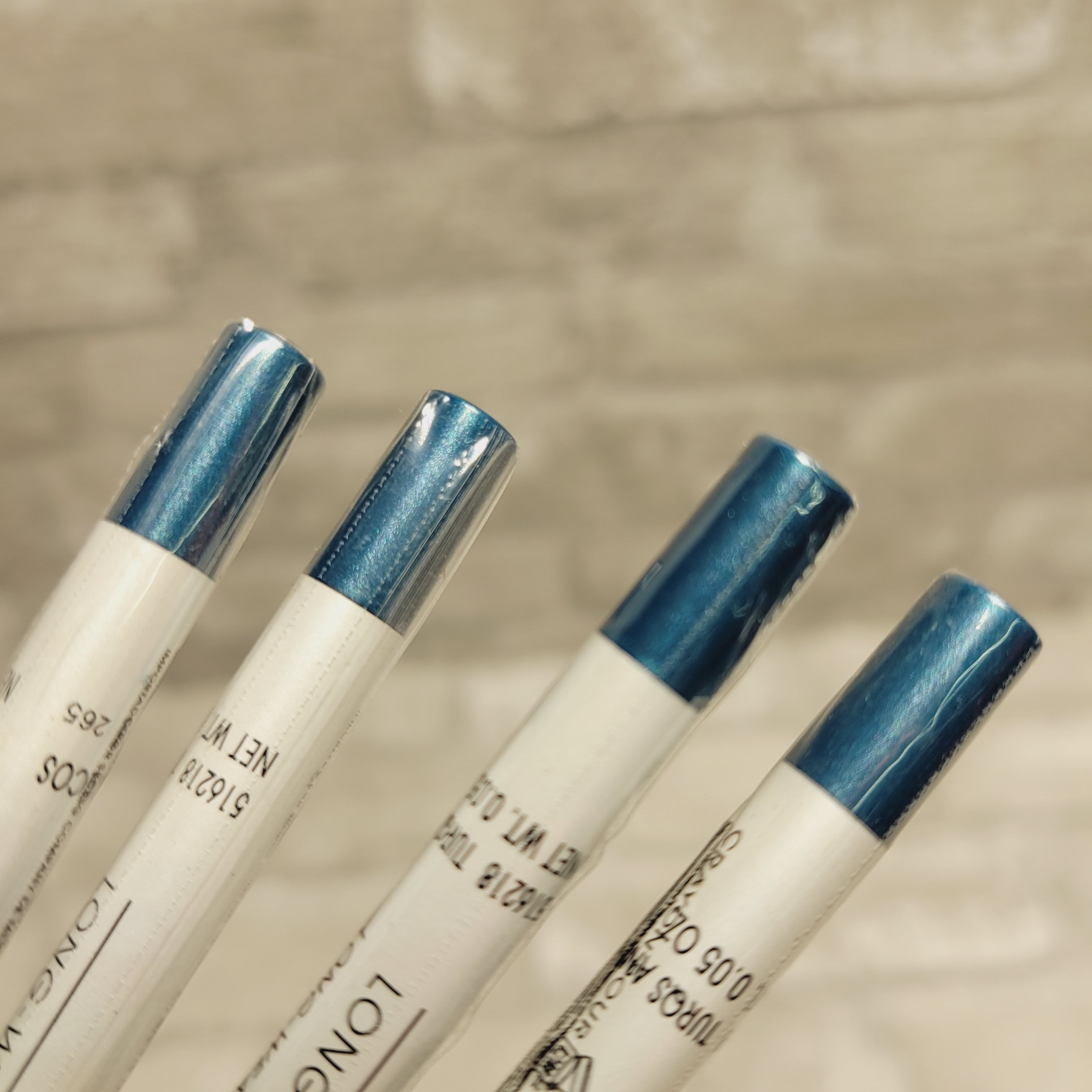 Gel Pencil Eyeliner Real Colors Hydra Eyes Long-Wear Waterproof, Teal, Lot of 4 (8063354437870)