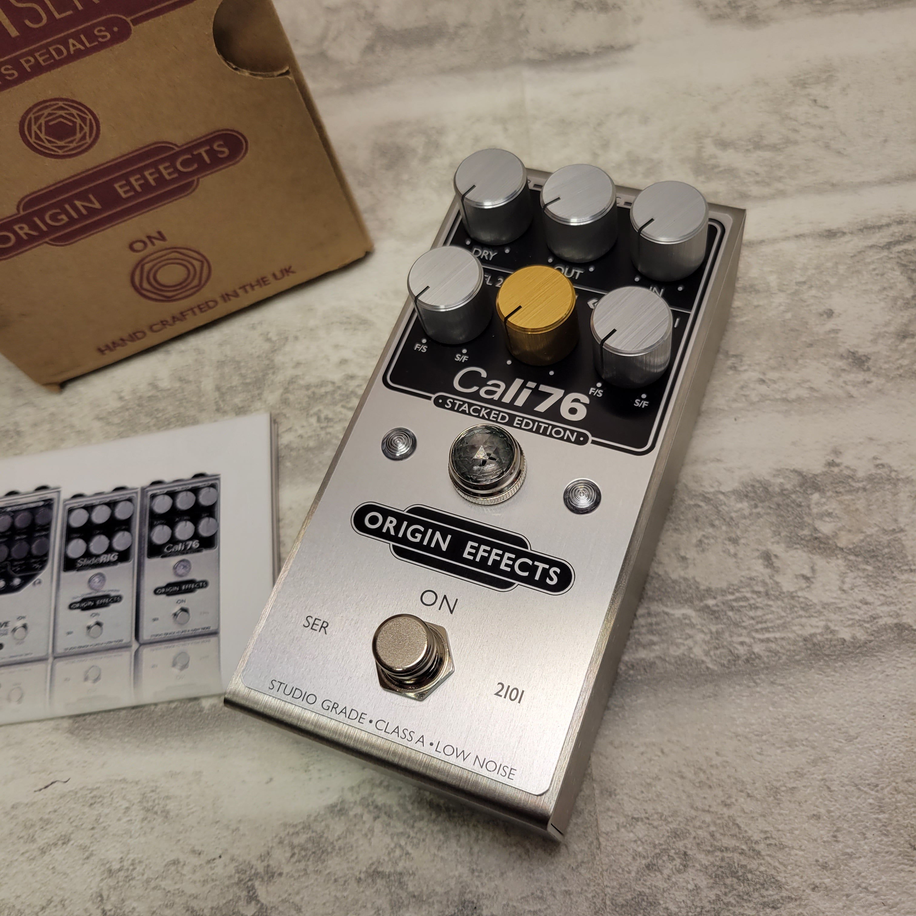 Origin Effects CALI76 Stacked Edition Compressor Pedal (7677042327790)