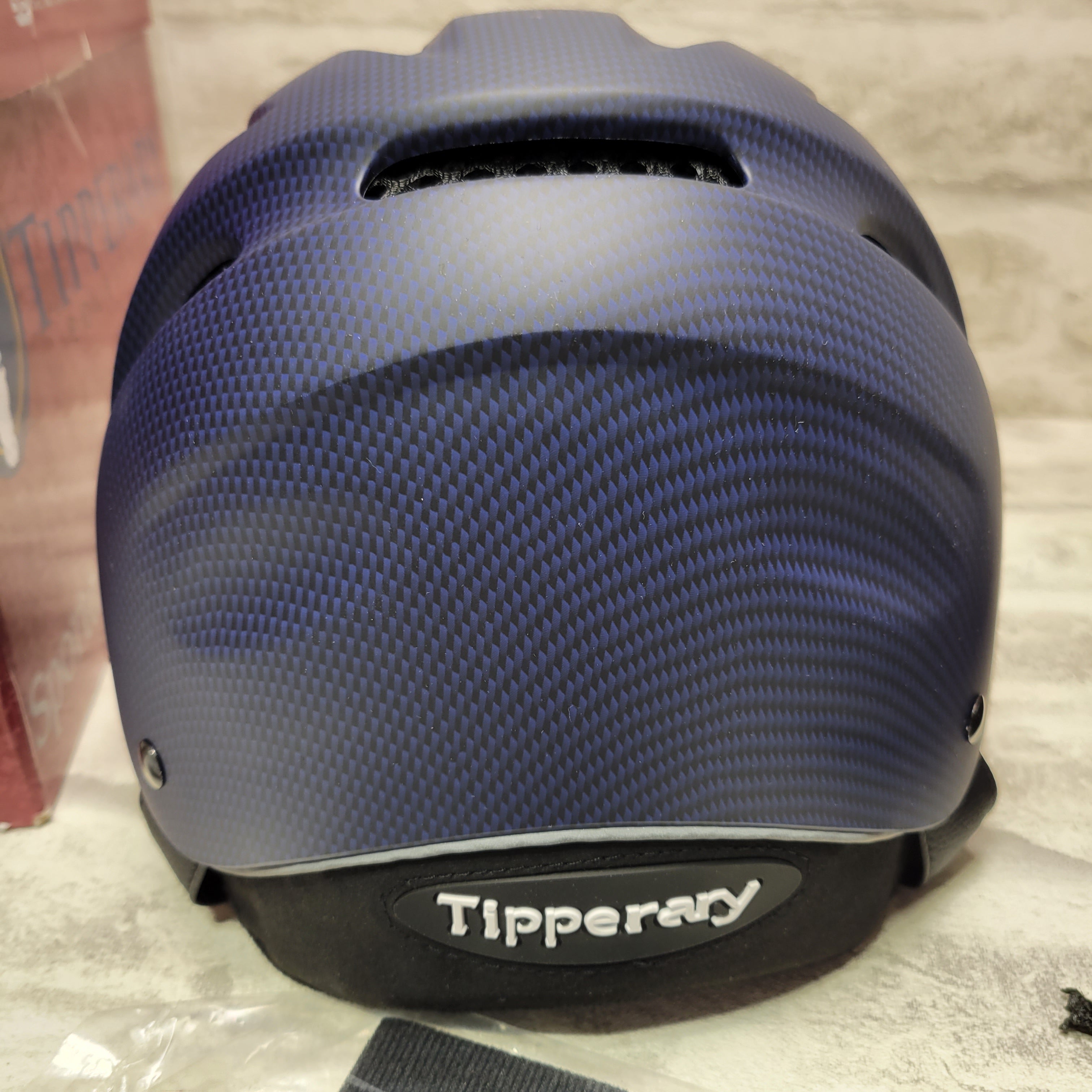 Tipperary Equestrian Horse Riding Helmet - Navy Blue - S (7670834102510)