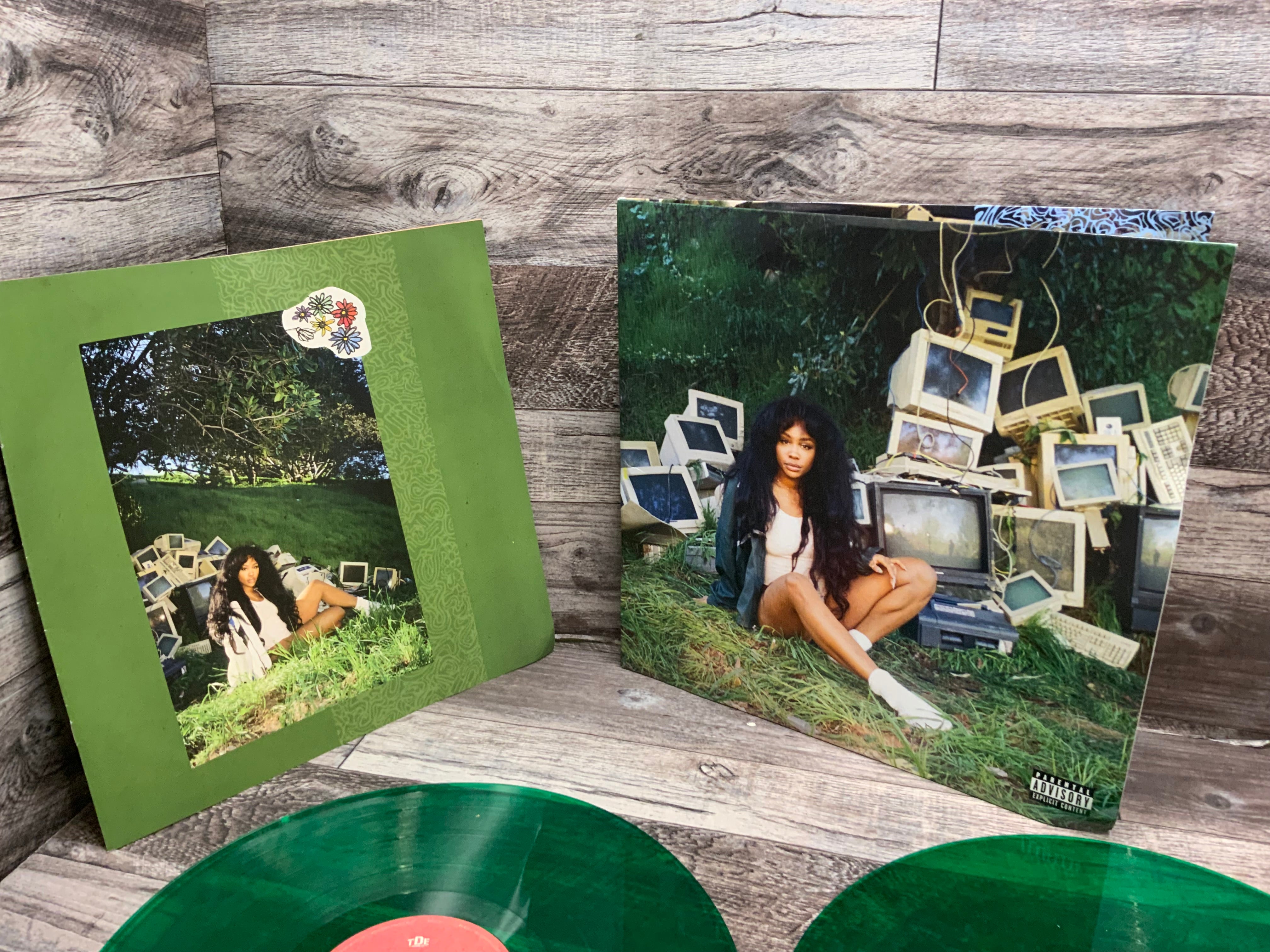 SZA CTRL Green Vinyl 2LP (8115675791598)