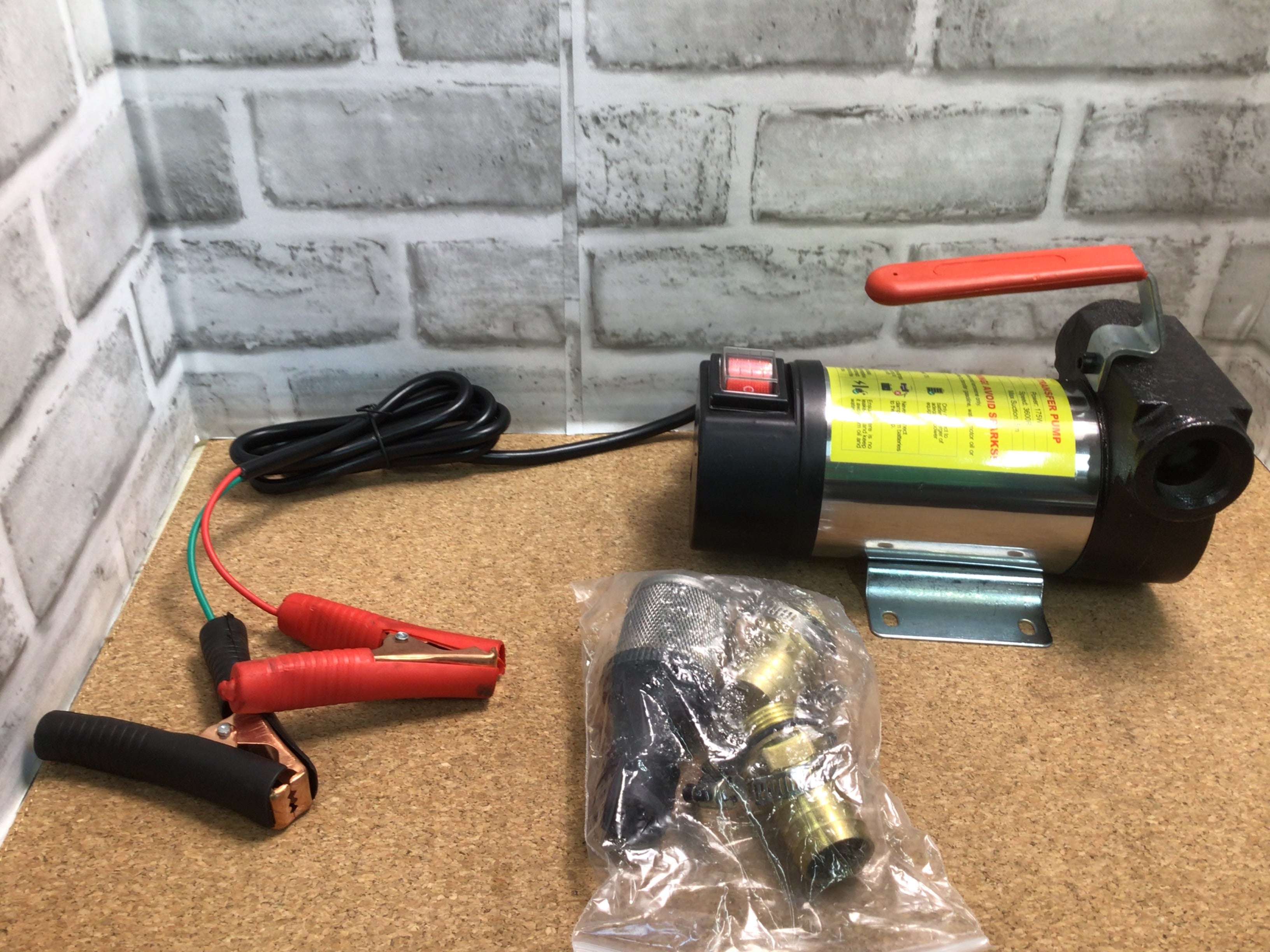 Trupow 12V DC 10GPM Electric Self-priming Diesel Kerosene Oil Fuel Transfer Pump (7944786903278)