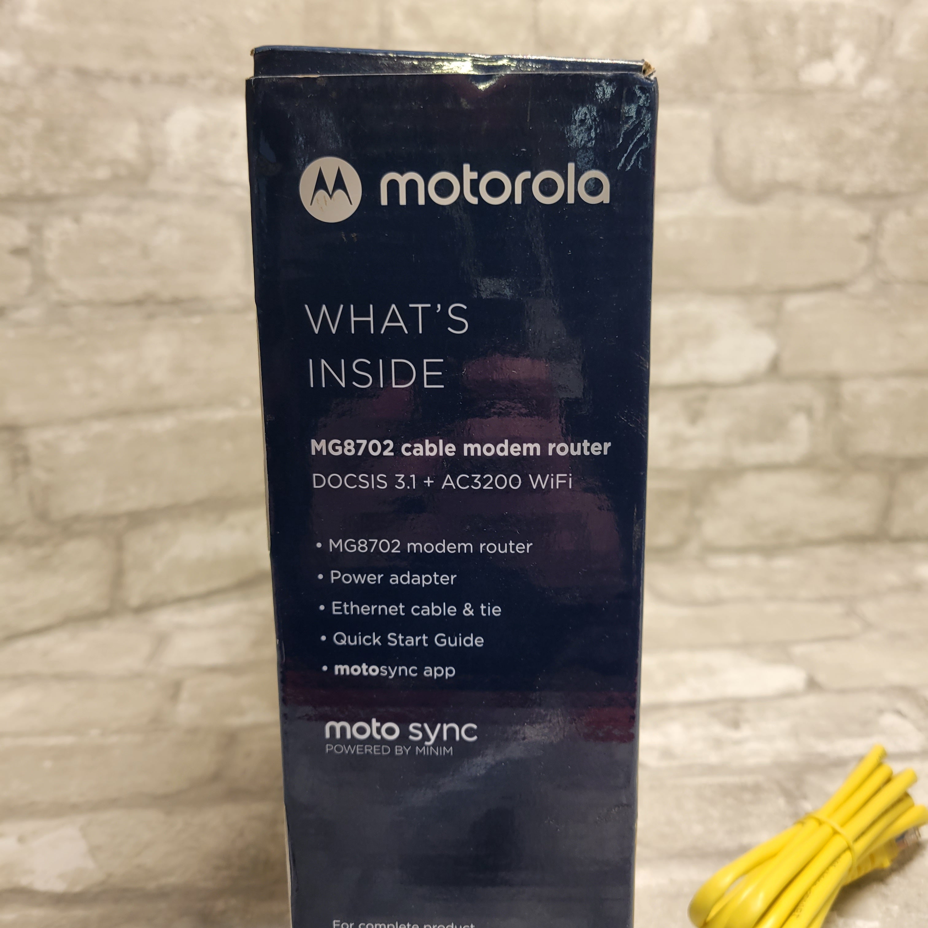 Motorola MG8702 DOCSIS 3.1 Cable Modem AC3200 Router *READ DESCRIPTION