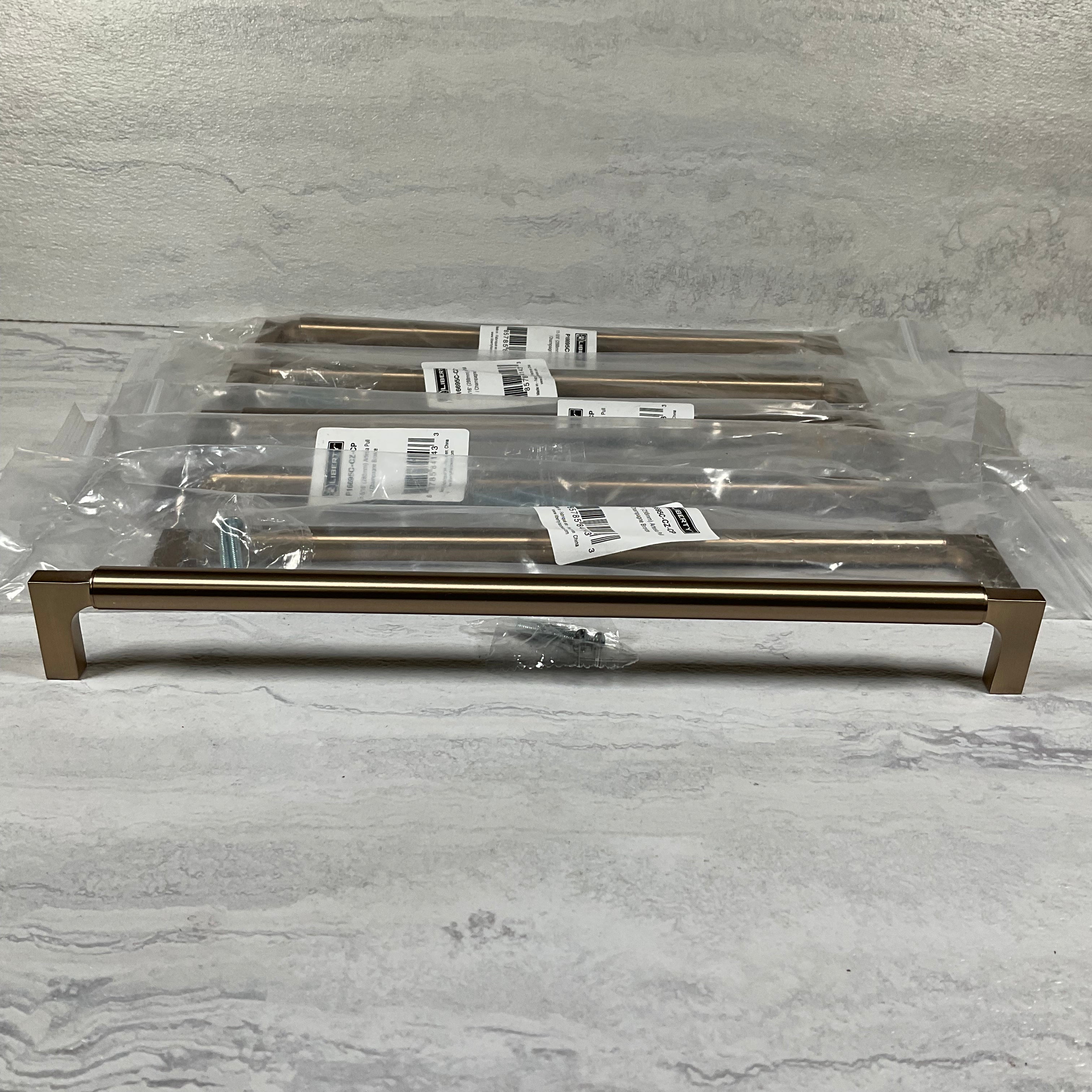 (Lot of 6) Liberty Artesia 11-5/16 in. Champagne Bronze Drawer Pull (7464444297454)