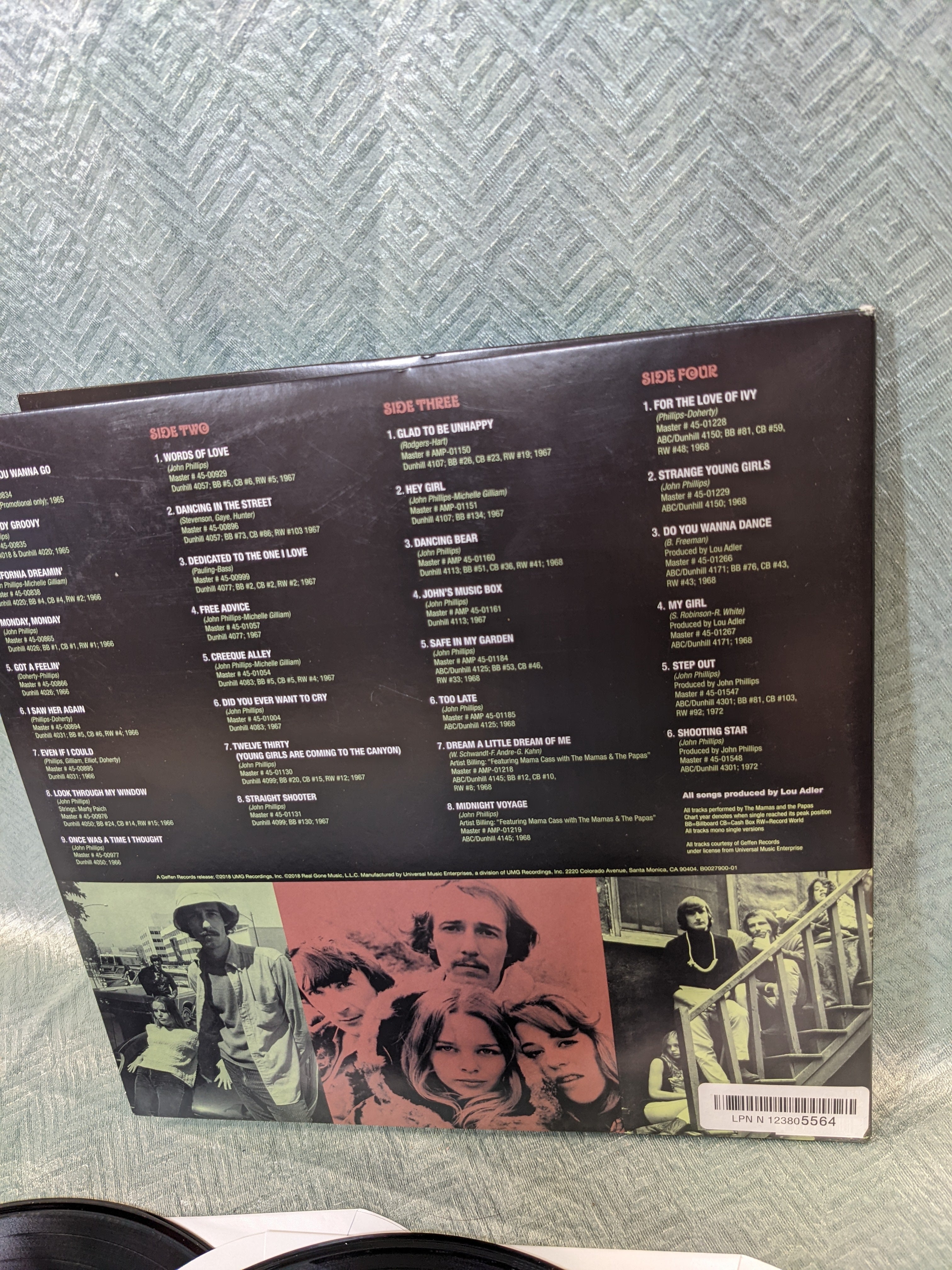 The Mamas And The Papas Complete Singles Limited lp (7550501912814)