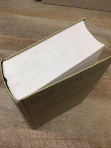 Critique Textuelle De L'ancien Testament Ezechiel, Daniel Et Les 12 Prophetes (O (6922733387959)