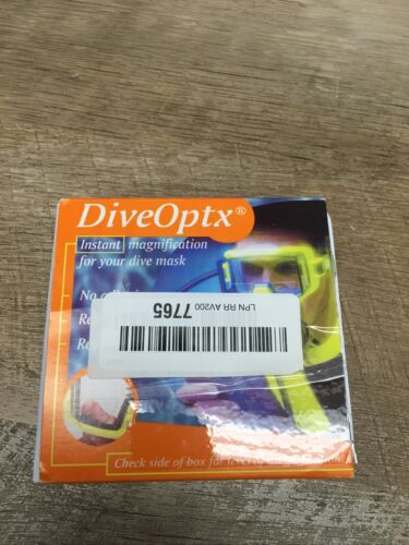 SEE NOTES Trident Optx Flexible Dive Mask Magnifiers +2.5 (1 Pair) (6922771857591)