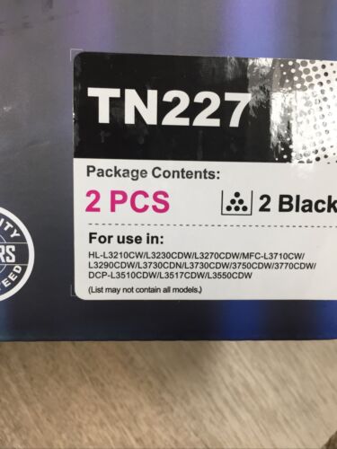 (2 pack) EZINK TN227 Compatible Toner Cartridge CMYK (6922744463543)