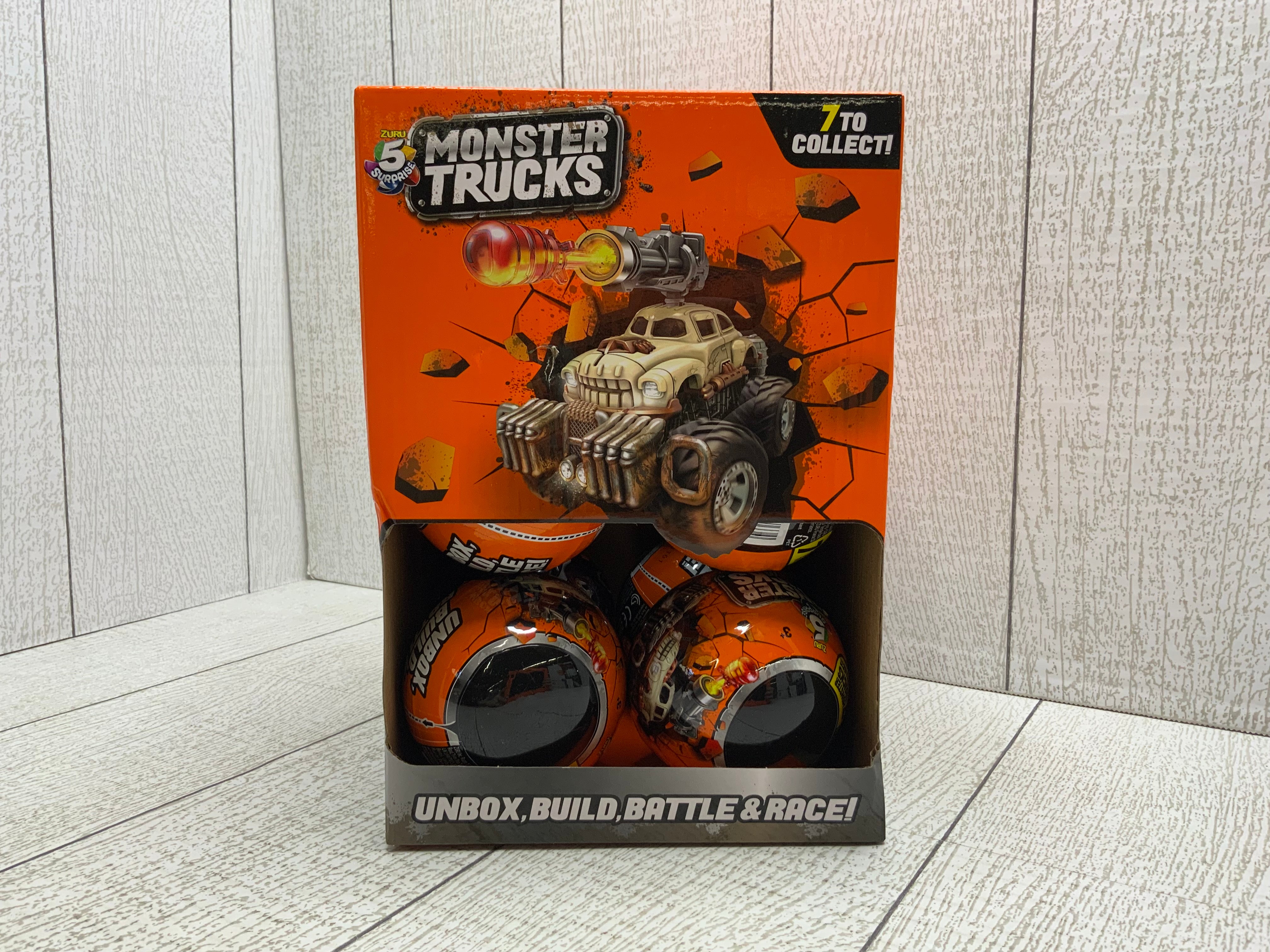 ZURU 5 Surprise-Monster Truck-Series 1 5PK Mail Box (77157) (8021305393390)