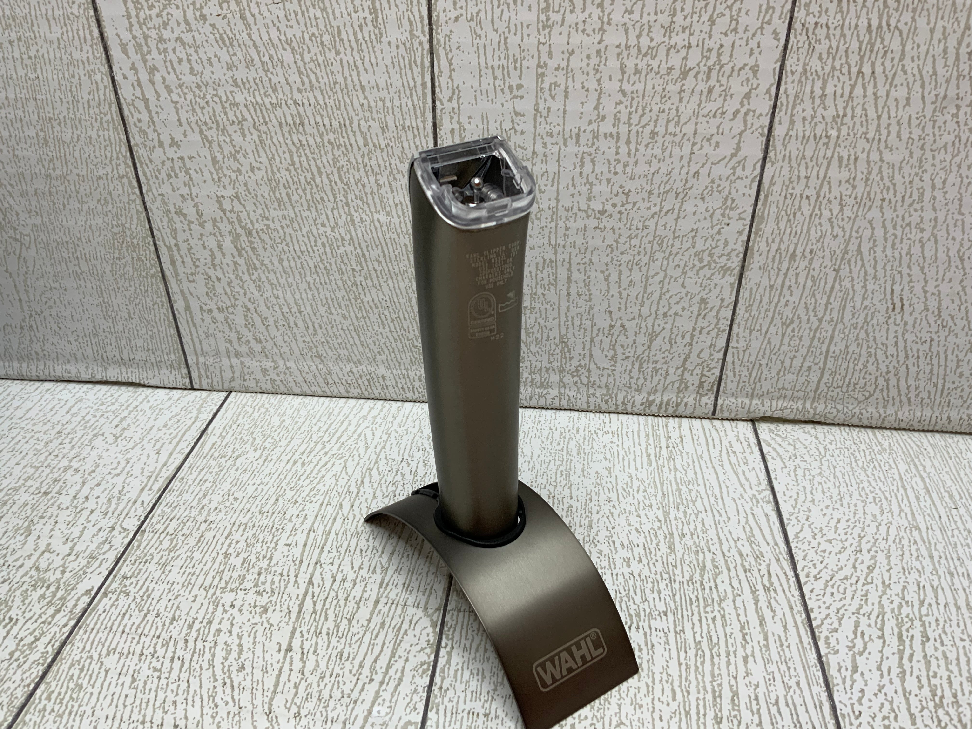 WAHL Stainless Steel Lithium Ion 2.0+ Slate Beard Trimmer for Men (09864) (8026127991022)