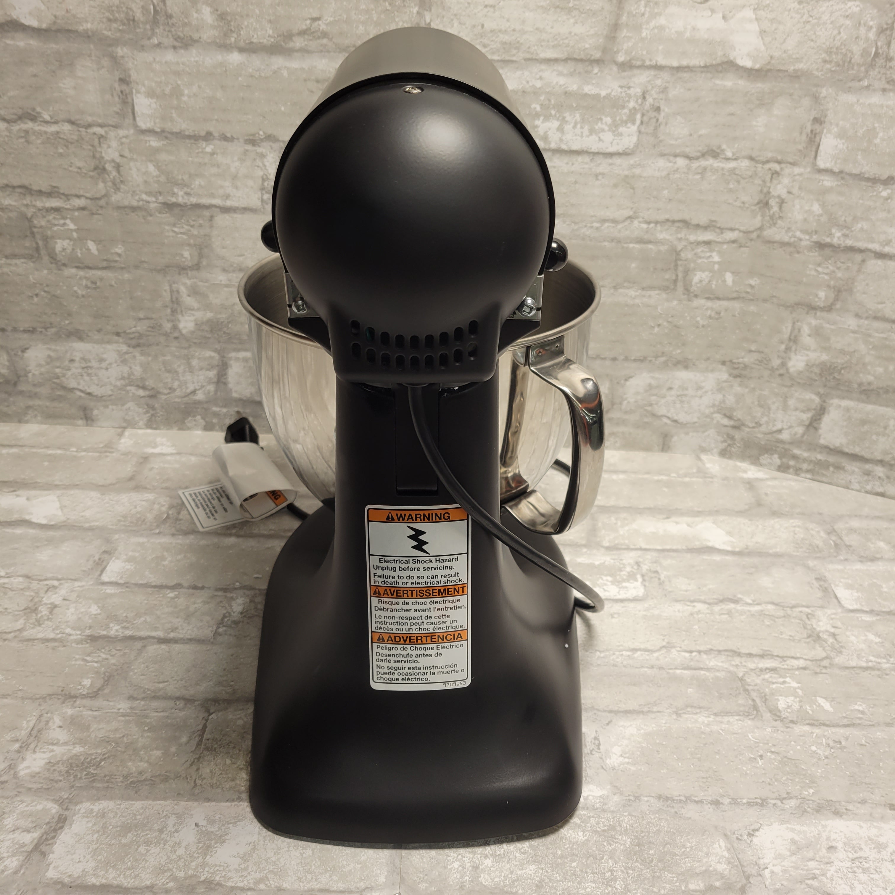 KitchenAid Deluxe 4.5qt Stand Mixer - Black (KSM97BM) for sale