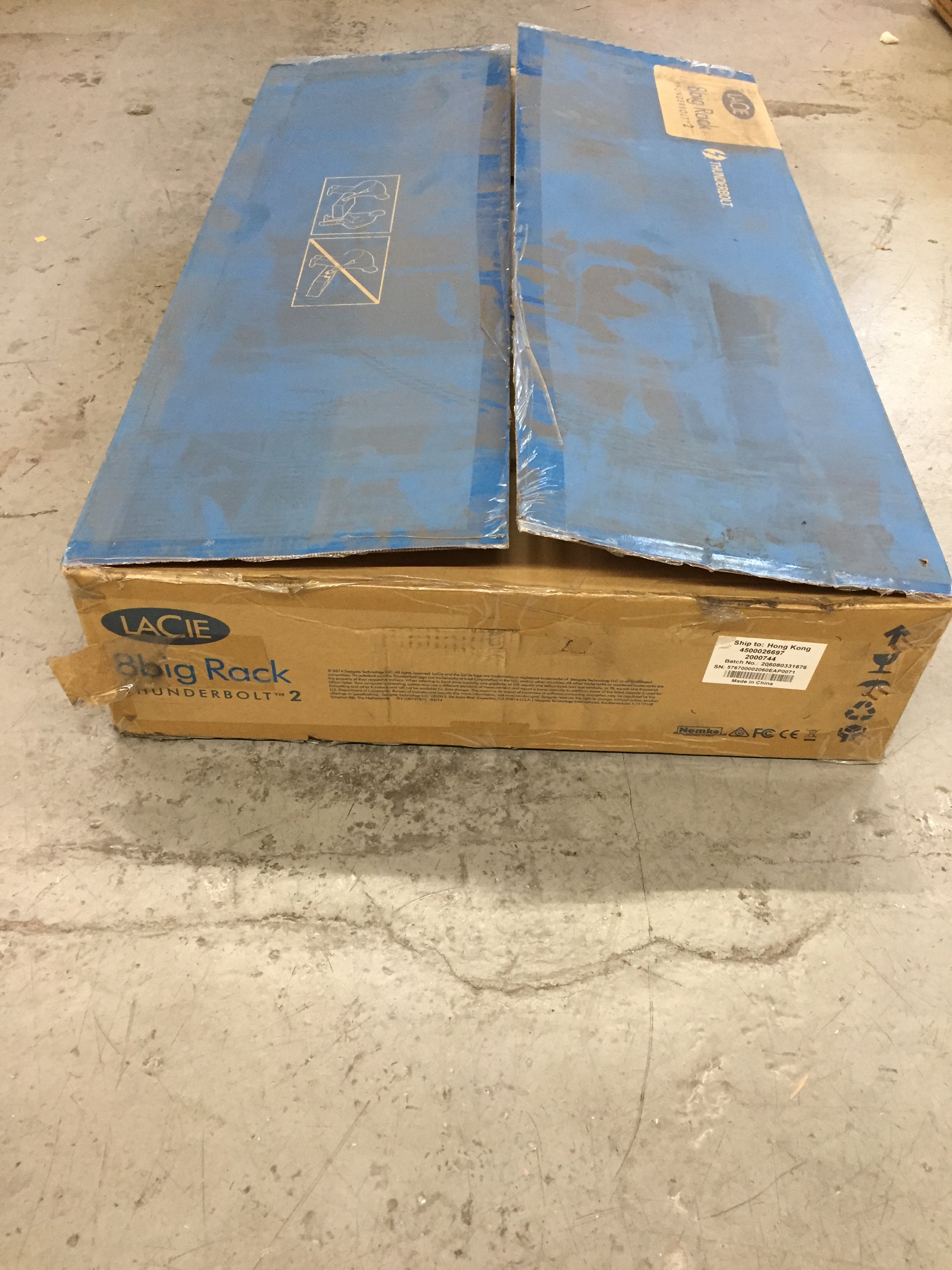 LaCie 8big Rack Thunderbolt 2 | 8-bay 1U Rackmount Hardware RAID | FREE SHIPPING (8180310671598)