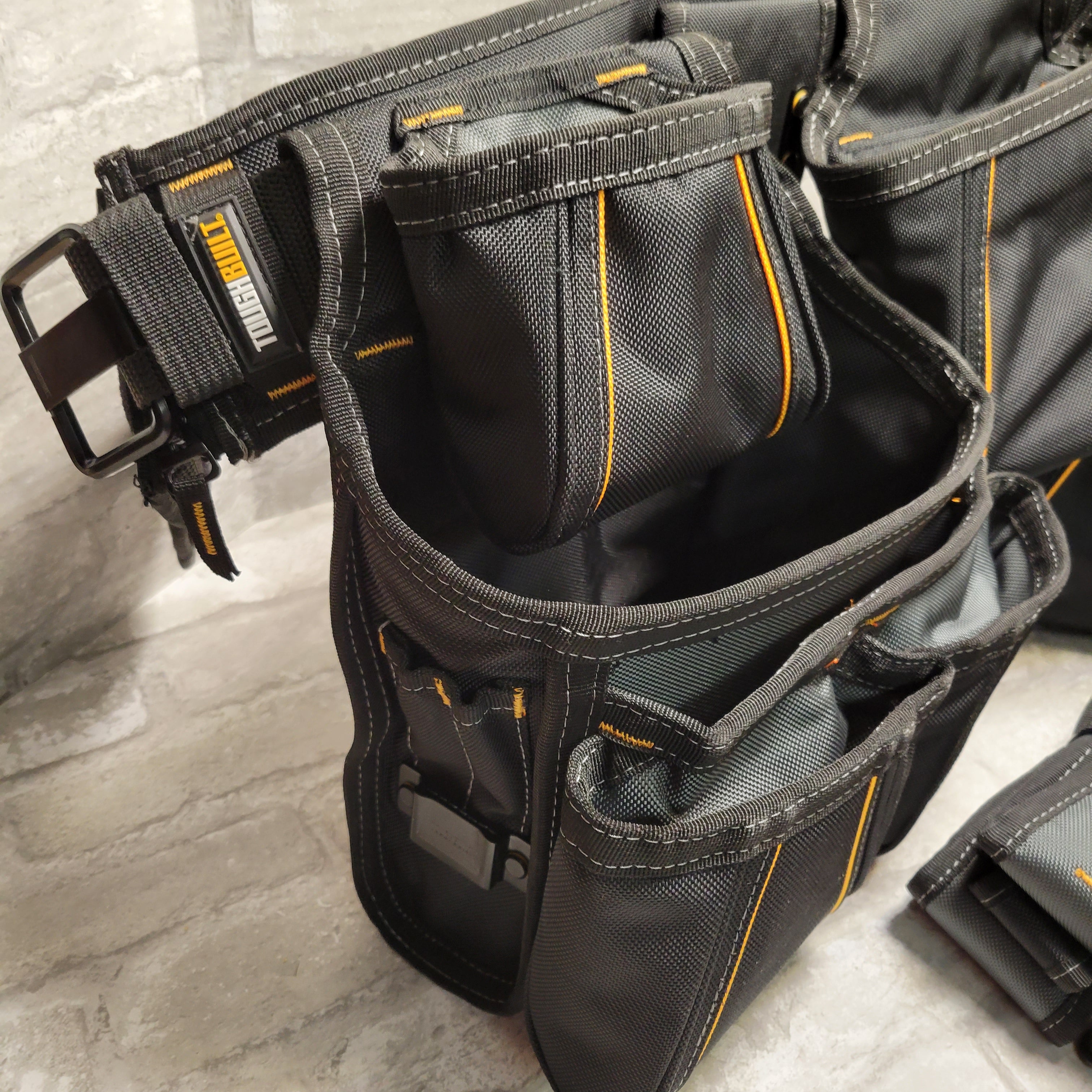Toughbuilt Tb-301-6 Pro Framer Suspension Rig Tool Belt w/ Suspenders (8066803728622)