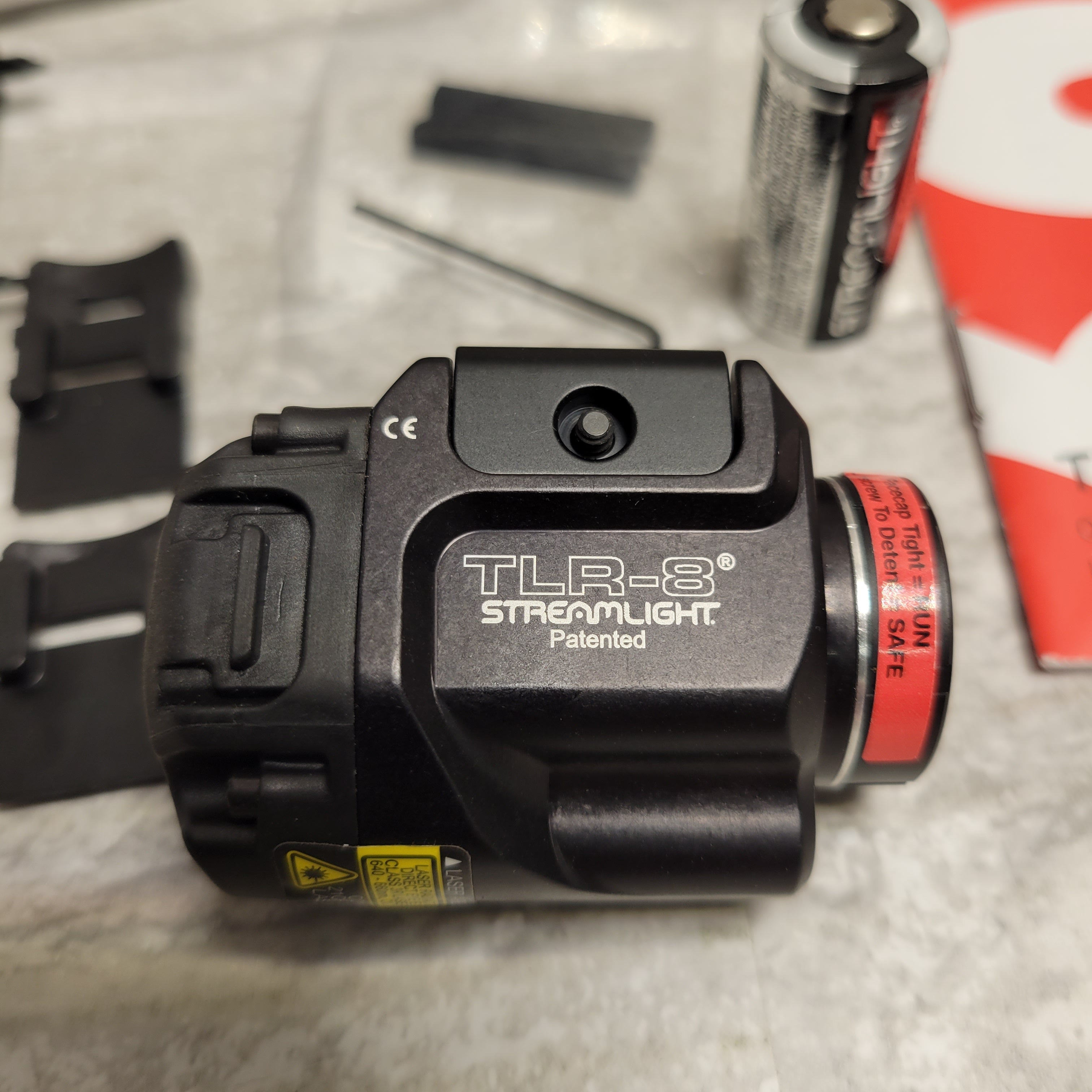 Streamlight TLR-8 Rail Mounted Tactical LED Weapon Light w/ RedLaser (8032898547950)