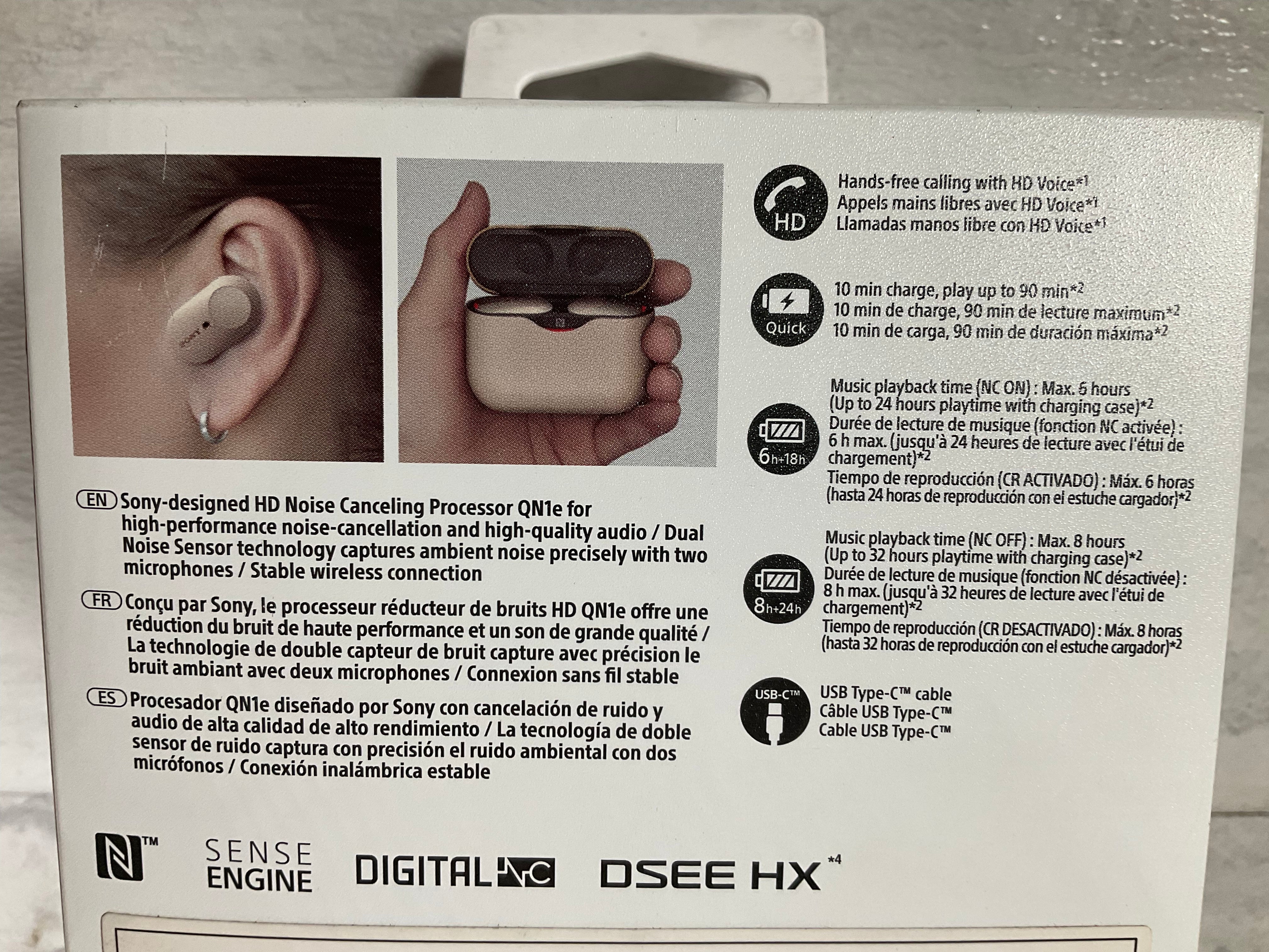 Sony WF-1000XM3 Industry Leading Noise Canceling Truly Wireless Earbuds (6933015462071)