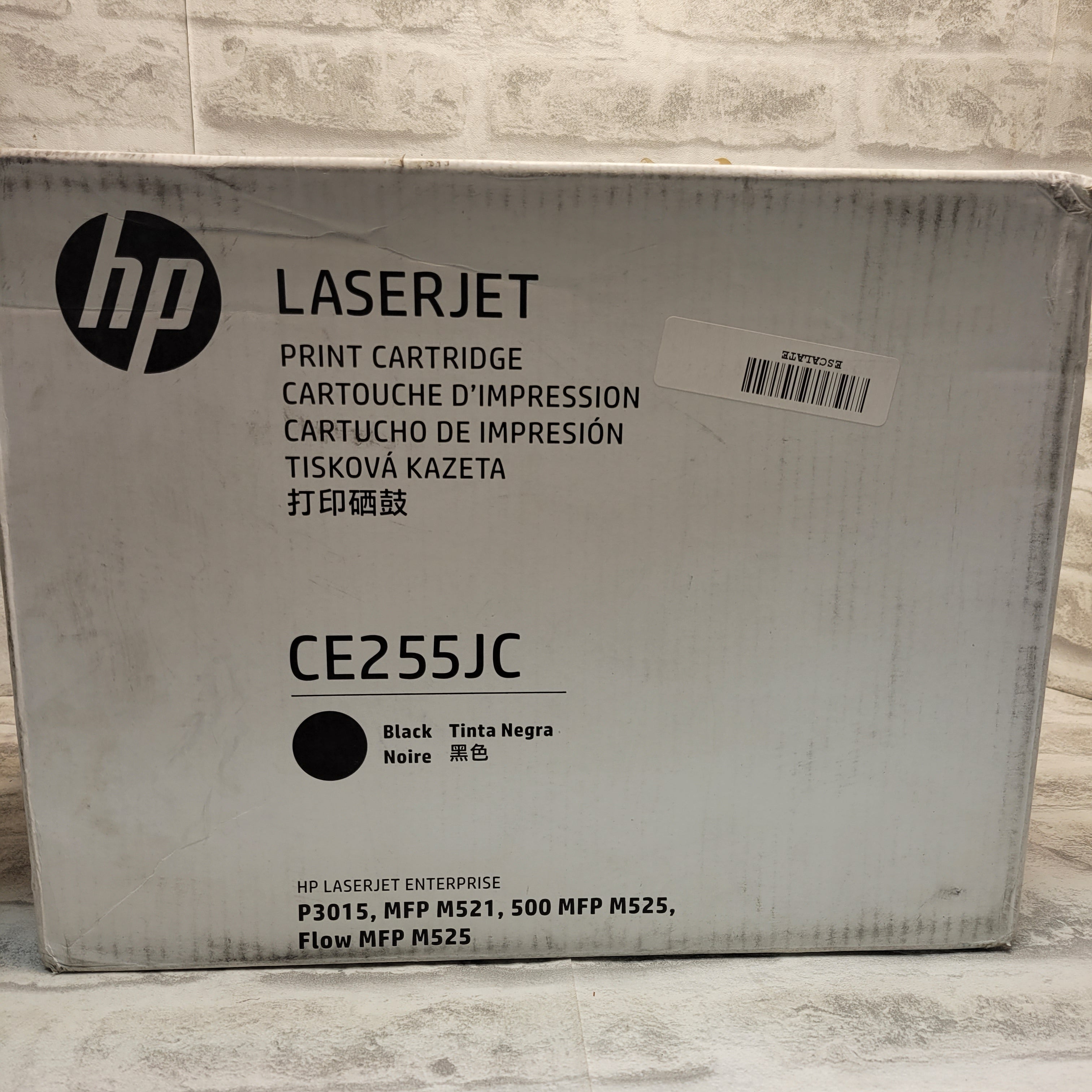Genuine HP 55JC CE255JC Black High Yield Toner Cartridge (7846908100846)