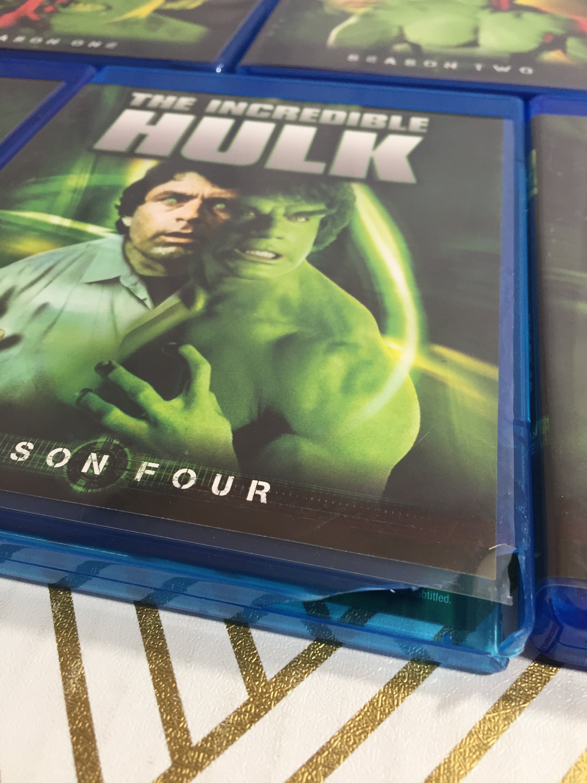 The Incredible Hulk: The Complete Series [Blu-ray] MISSING DISC 3(S3) (8038524387566)