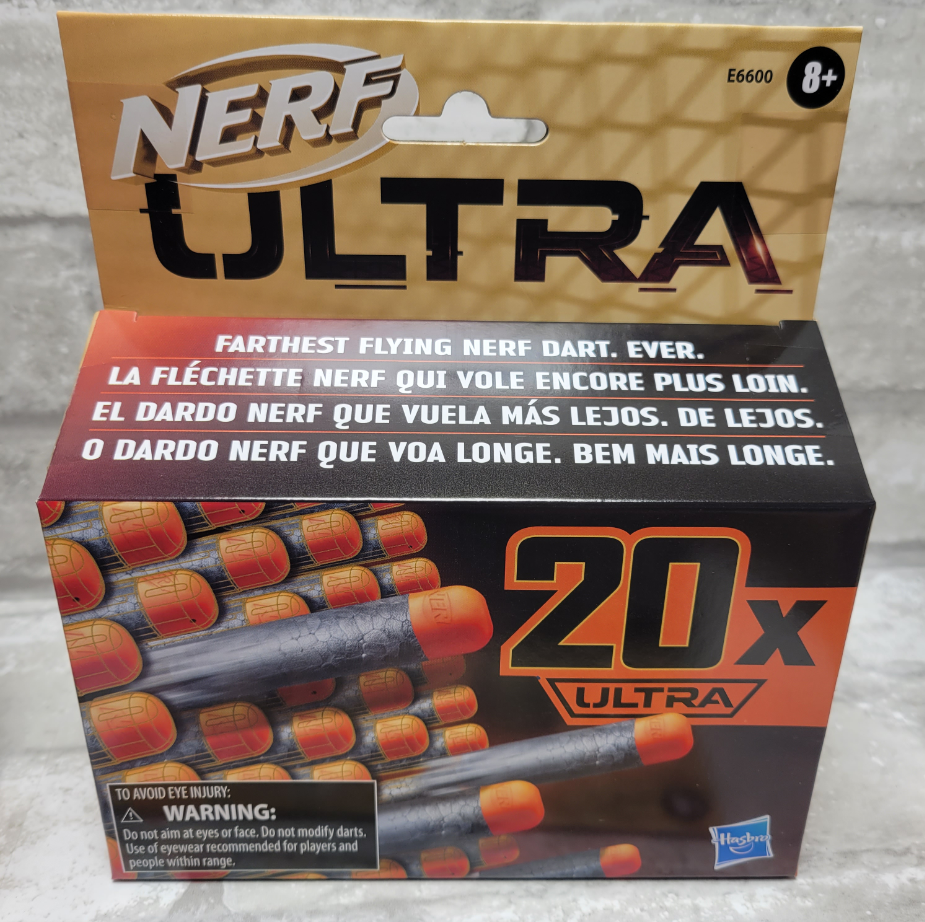 NERF Dart Ultra One 20-Dart Refill Pack (6 Packs) (7947228414190)
