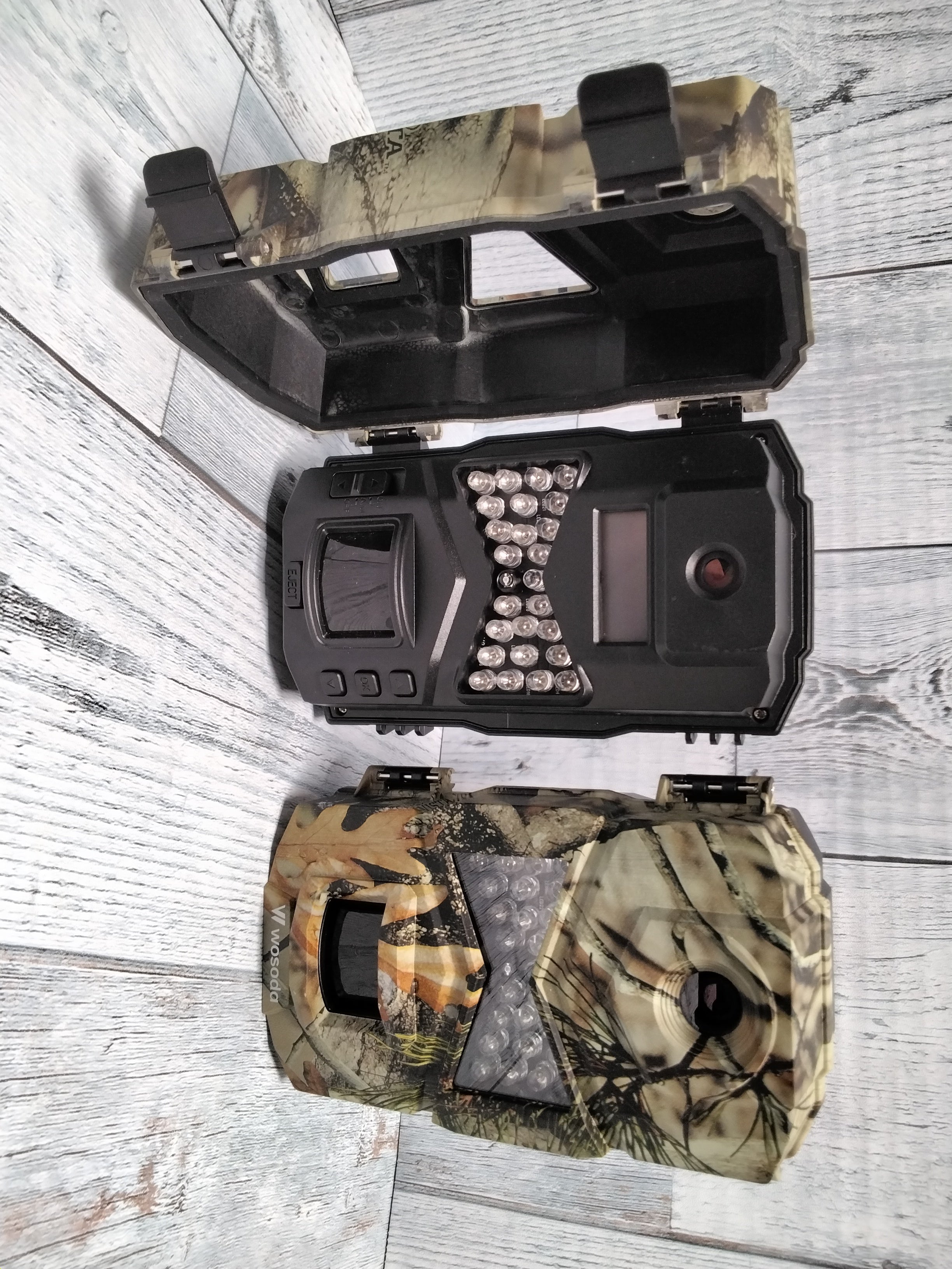 WOSODA Trail Game Camera G200, 16MP 1080P Waterproof with Night Vision (2 Pack) (7921480597742)