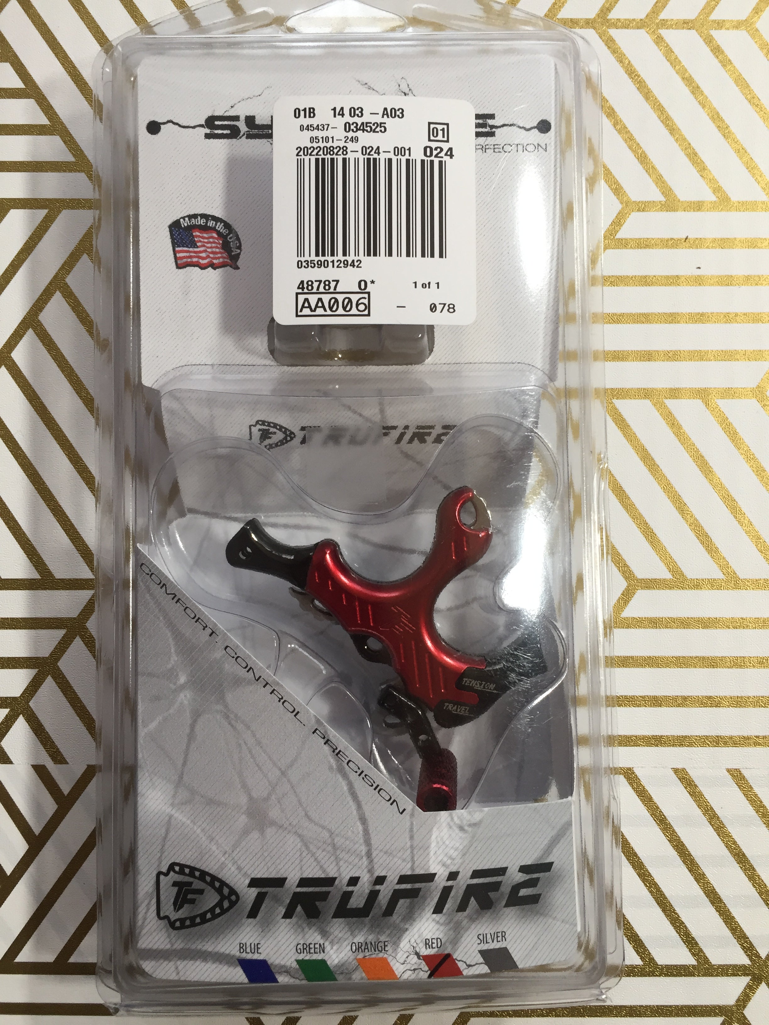 Tru-Fire Synapse Hammer Throw Release - Red SYN-R (8012016287982)