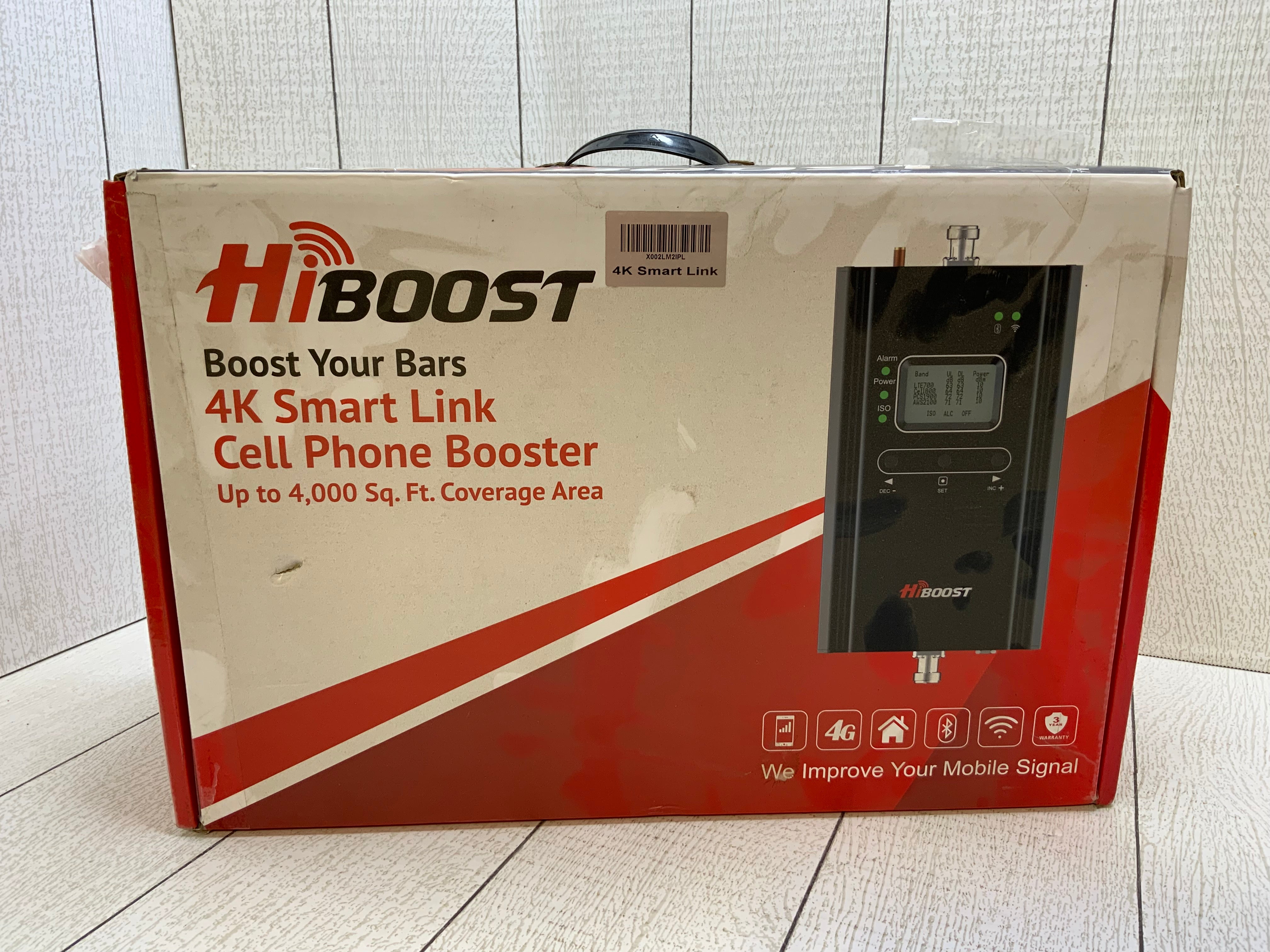 Hiboost Cell Phone Signal Booster for Home and Office, 4,000 sq ft (7918493630702)