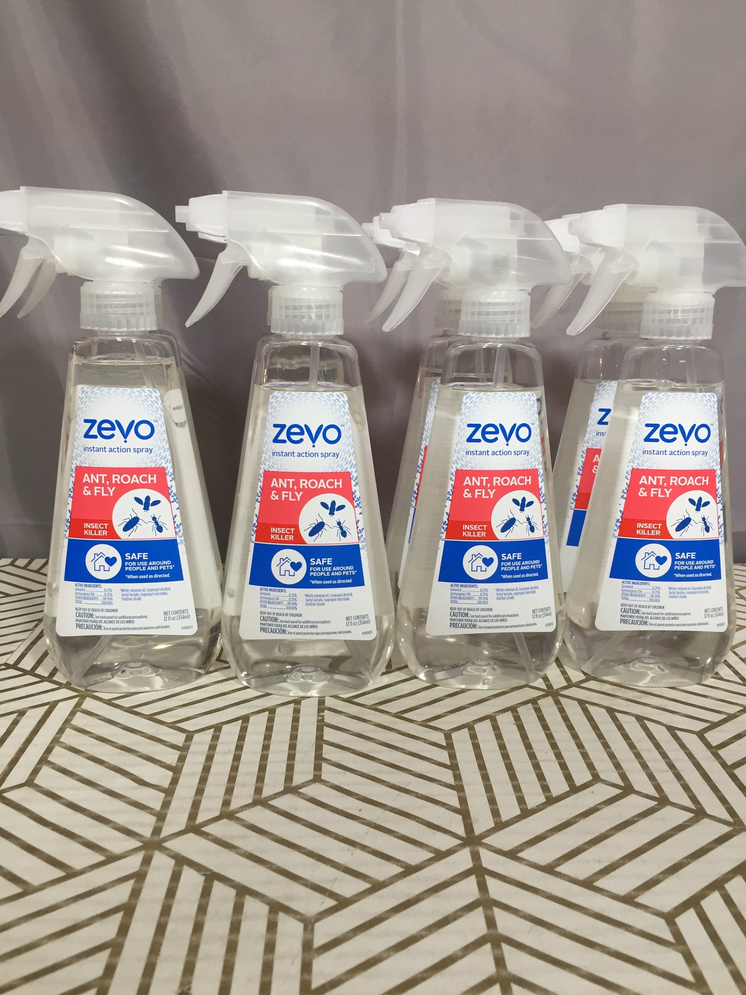 Zevo Ant, Roach, Fly Instant Action Spray | 8 PACK | SHIPS FREE (8115651379438)