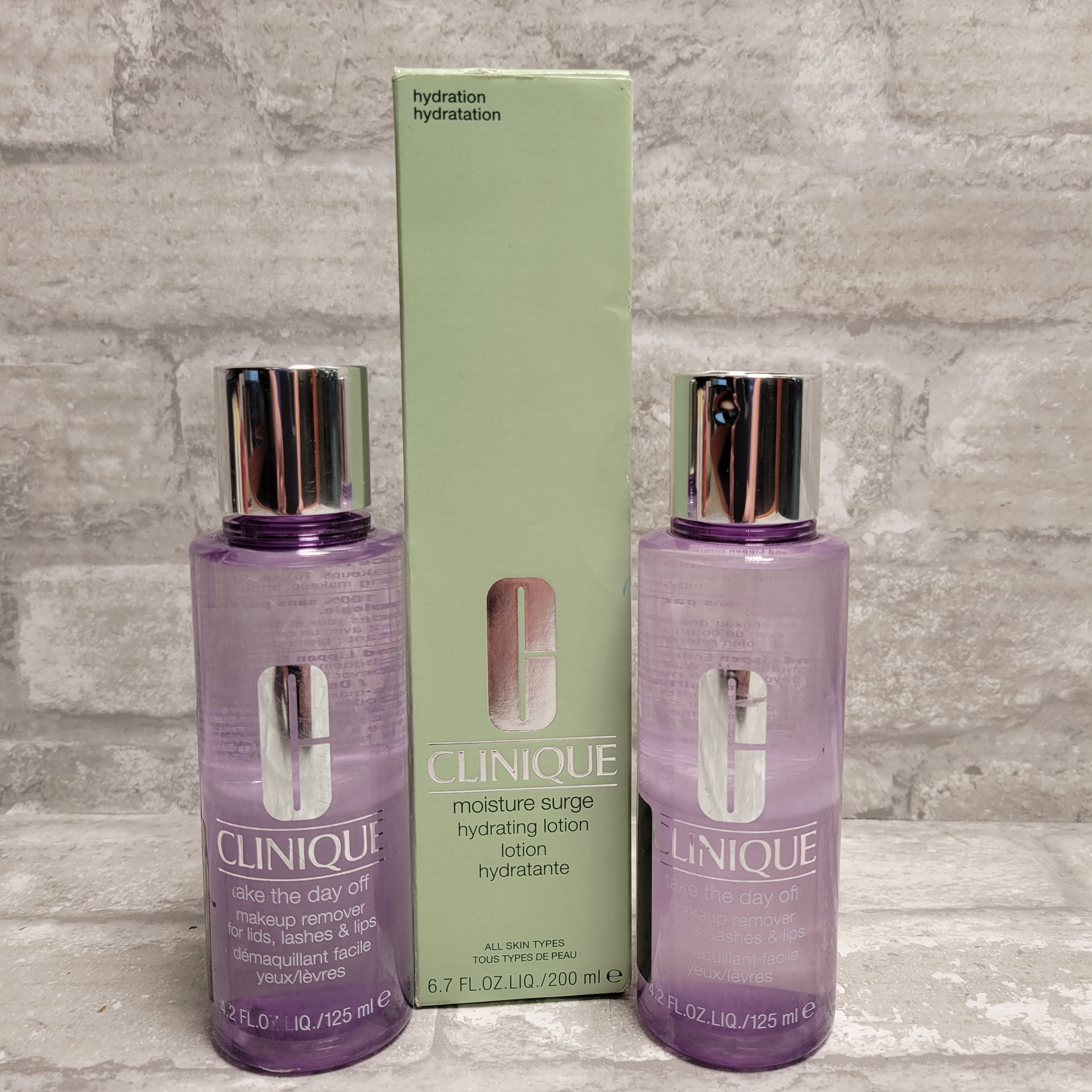Clinique Moisture Surge Hydrating Lotion & 2 Take The Day Off Makeup Remover (8069029789934)