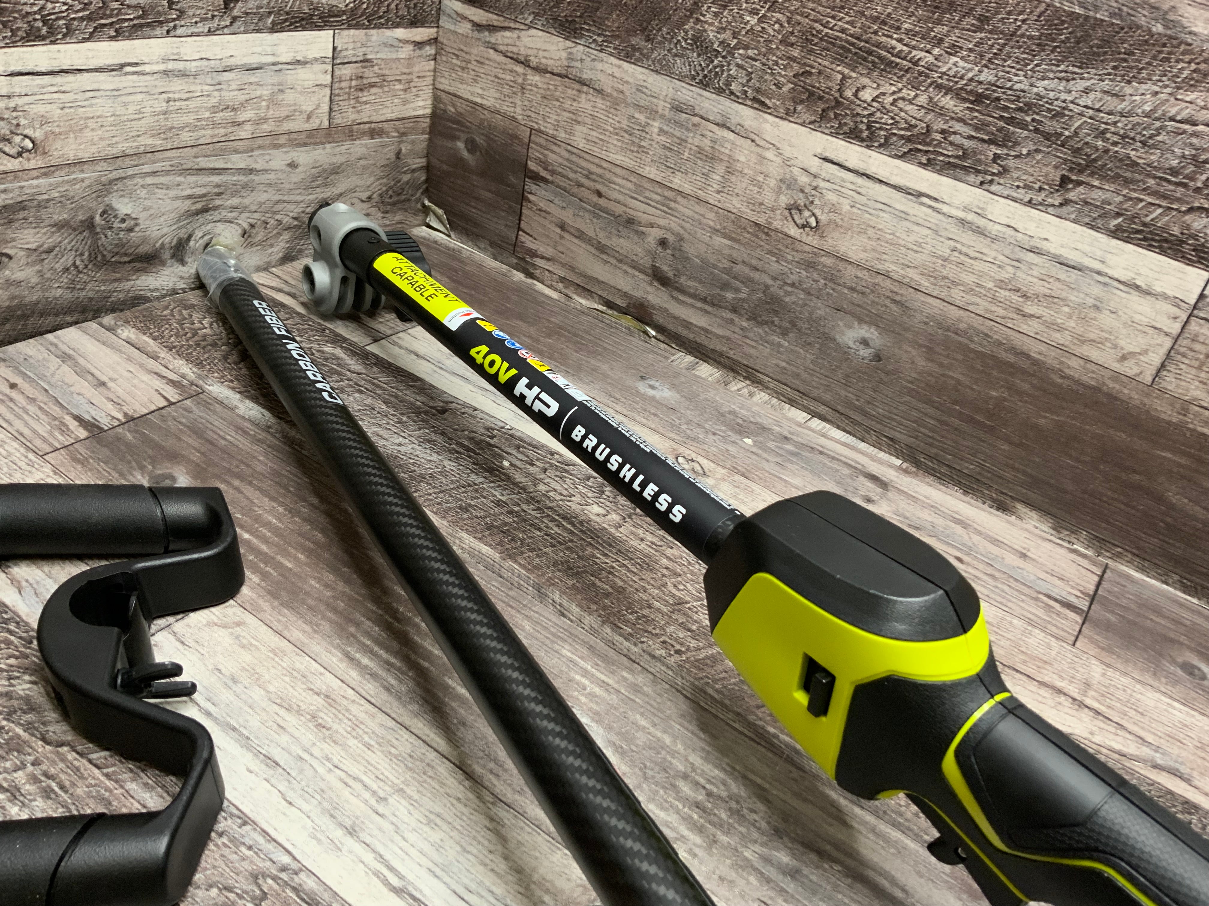 RYOBI 40V HP 15 in. Cordless Attachment Capable String Trimmer **TOOL ONLY** (8135325778158)