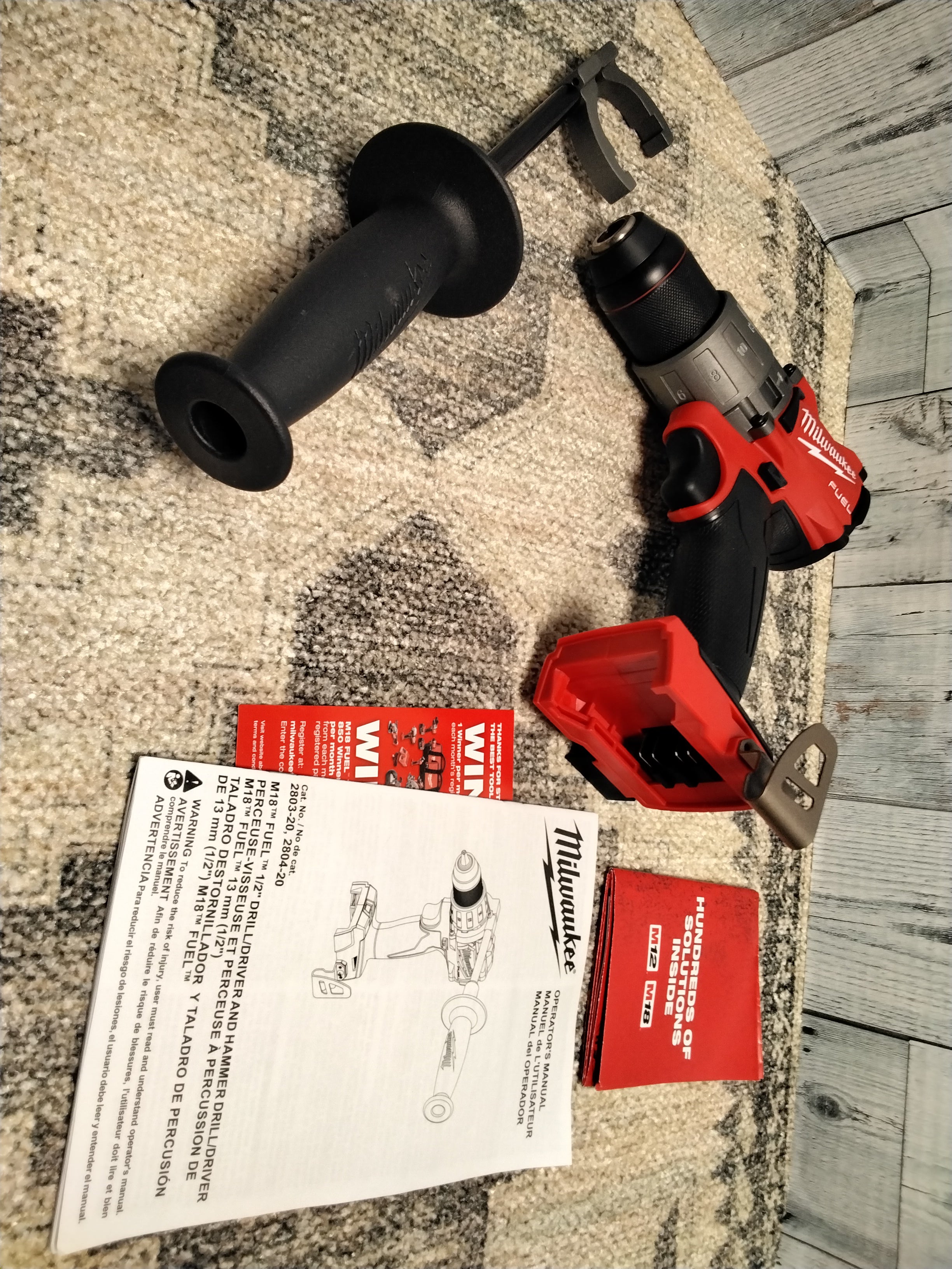 Milwaukee M18 FUEL 1/2 in. Hammer Drill (Tool Only) Tool-Peak Torque = 1,200 (7931541684462)