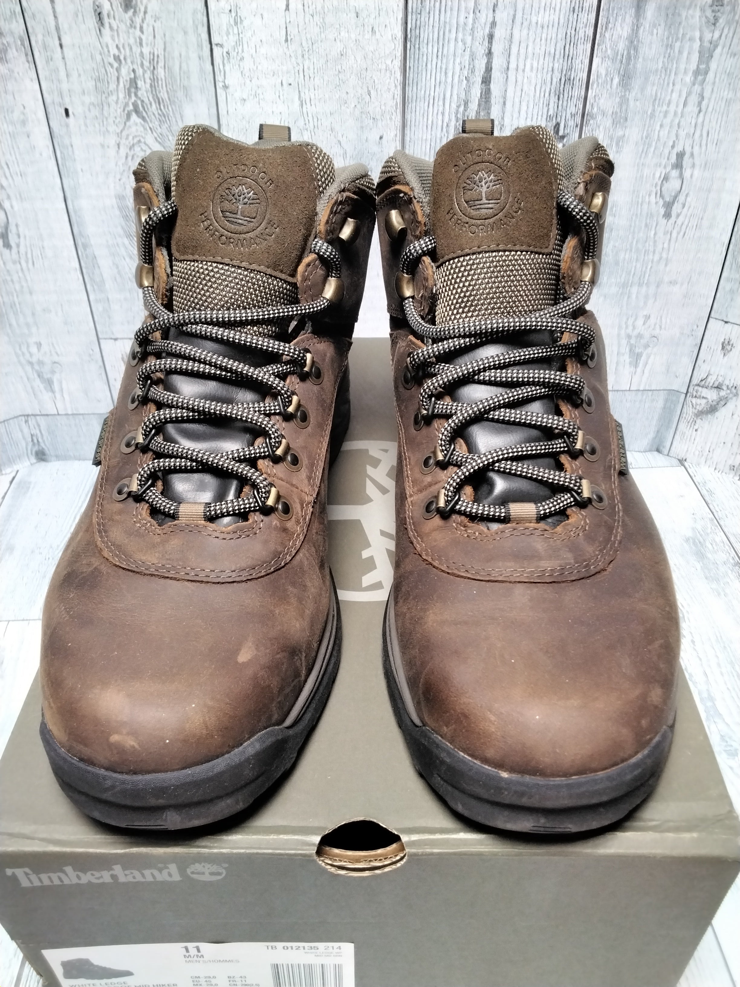 Timberland Men's White Ledge Mid Waterproof Hiking Boot, Brown, Sz 11 (7782256771310)