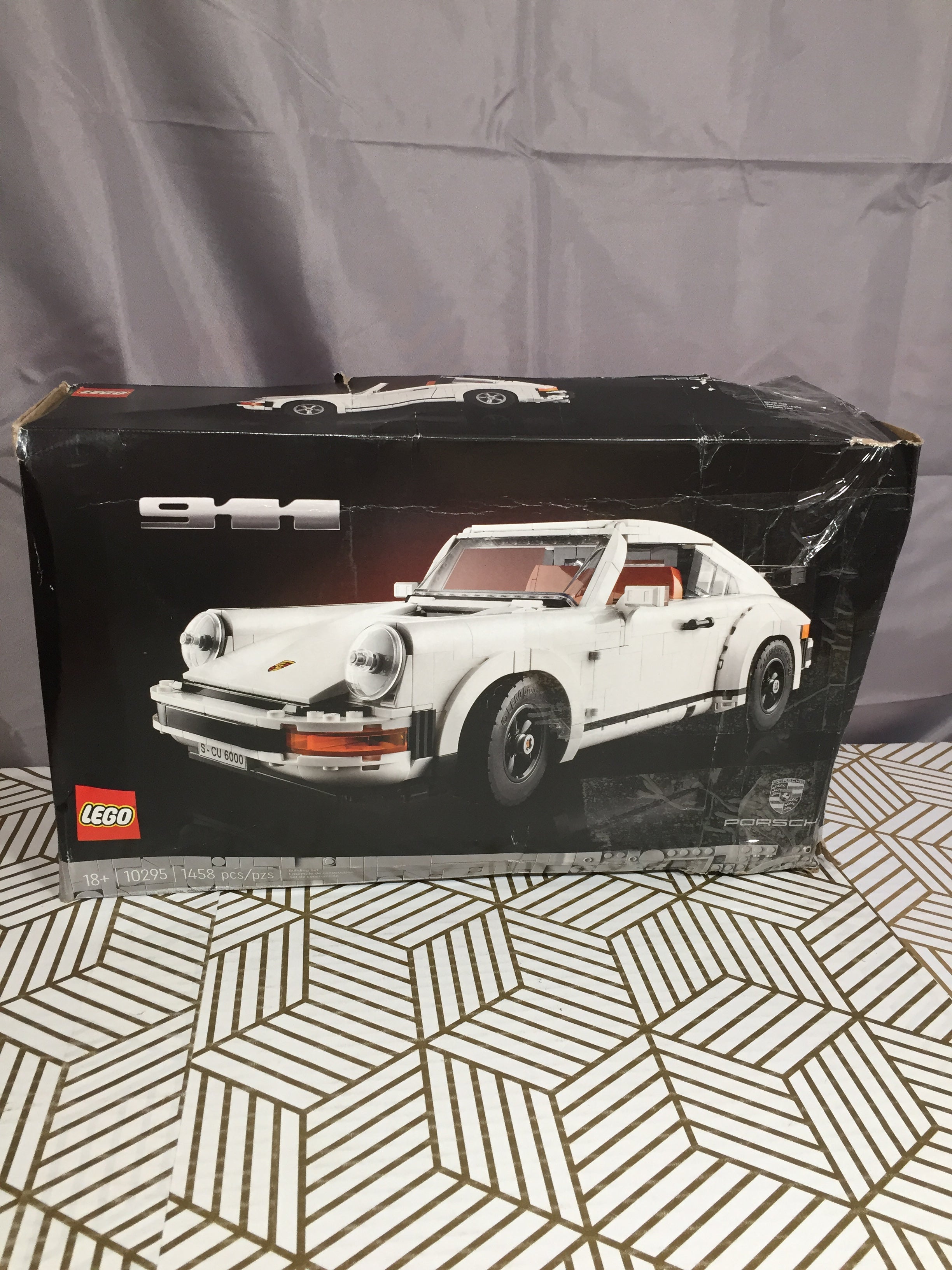 LEGO Icons Porsche 911 10295 Building Set, BOX DAMAGE/SEALED BAGS (8066827354350)