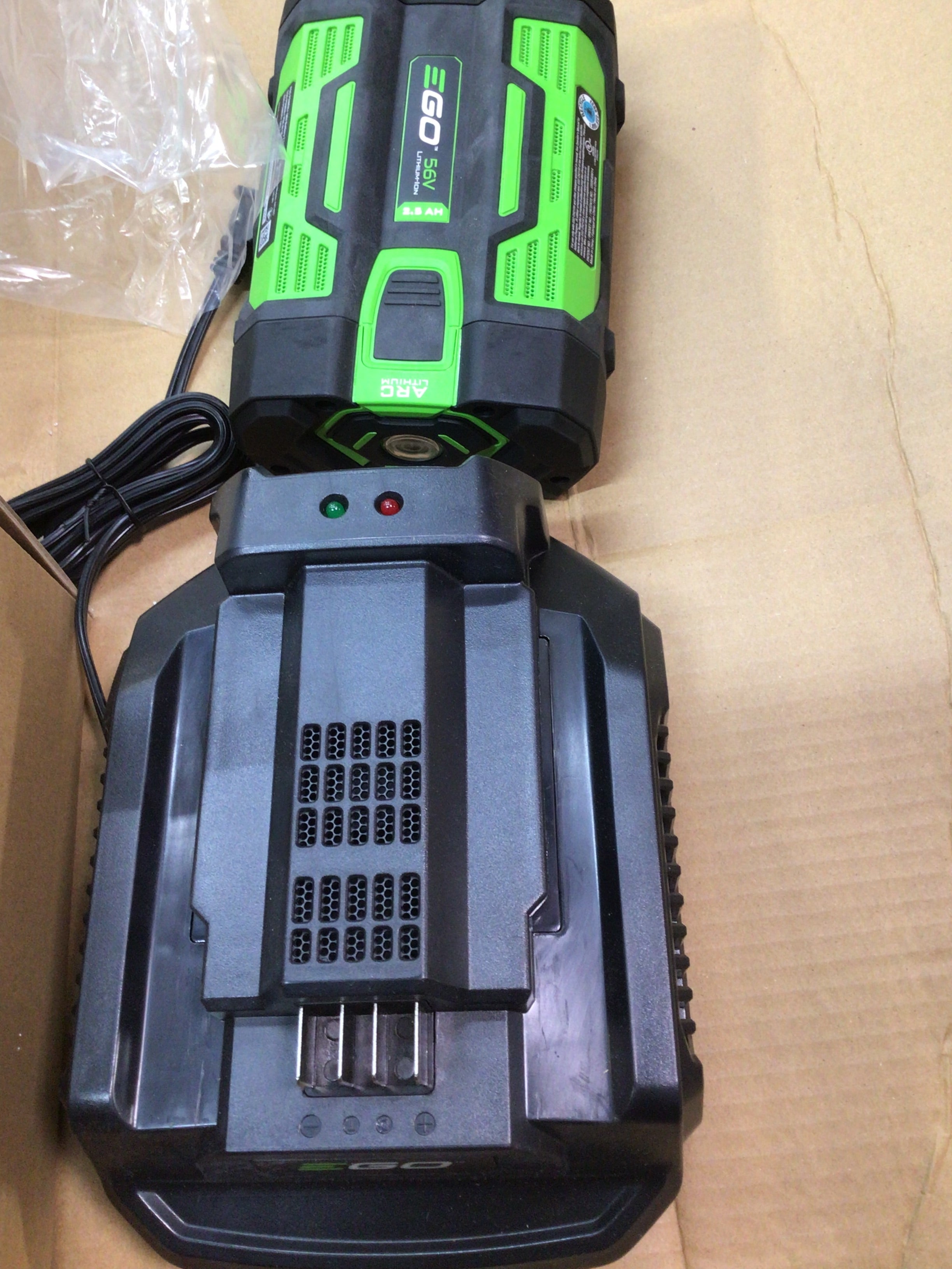 EGO Power+ MPS1001 10inch Pole Saw & Power Head with 2.5Ah Battery