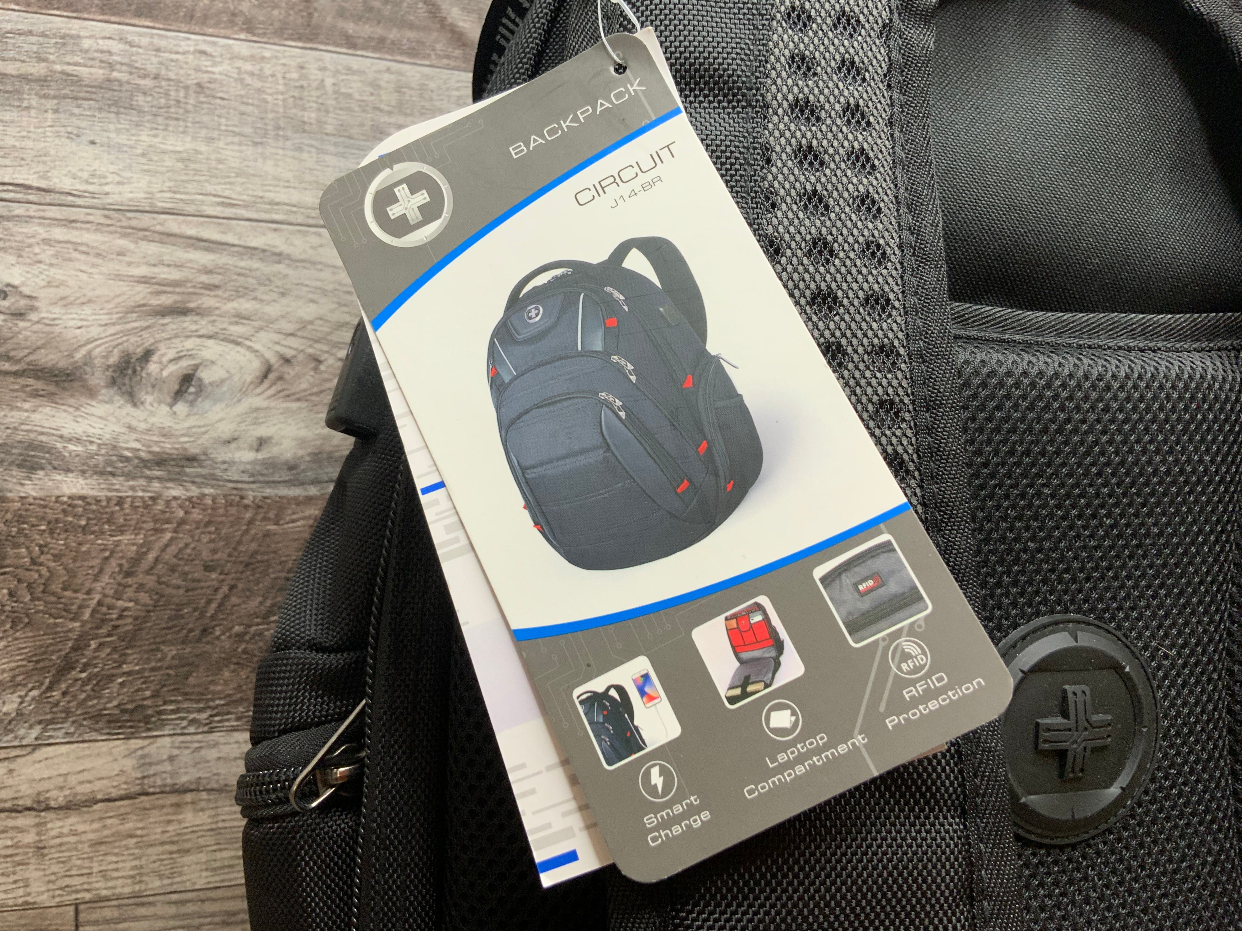 Swissdigital Design Circuit College Business Travel Backpack TSA Friendly (8073521332462)