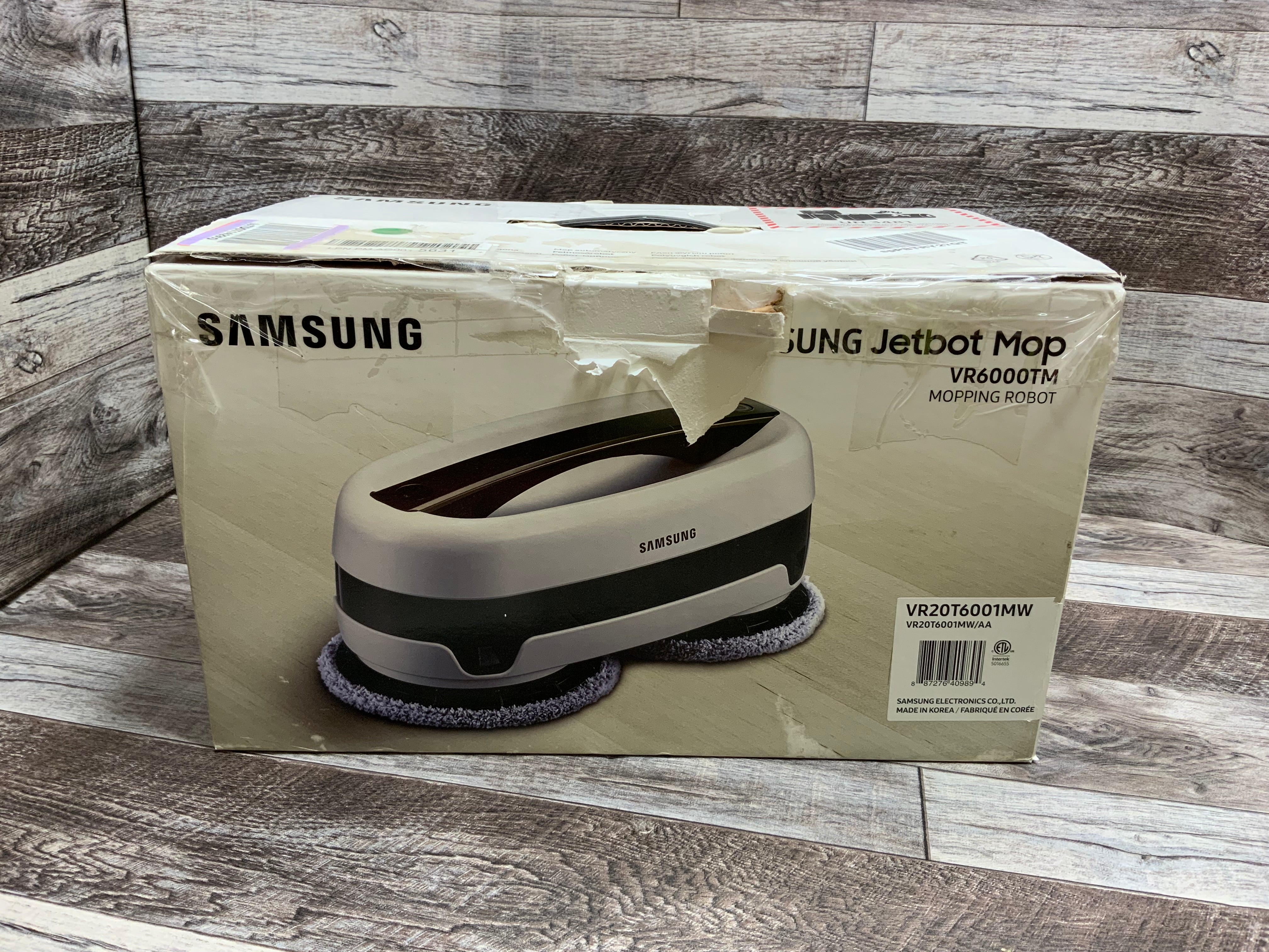Samsung Jetbot Mopping Robot (VR6000TM) **FOR PARTS/READ** (8151212359918)