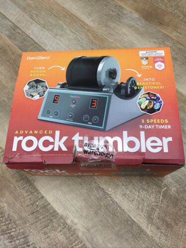 Advanced Professional Rock Tumbler Kit - with Digital 9-day Polishing Timer NEW (6922777657527)