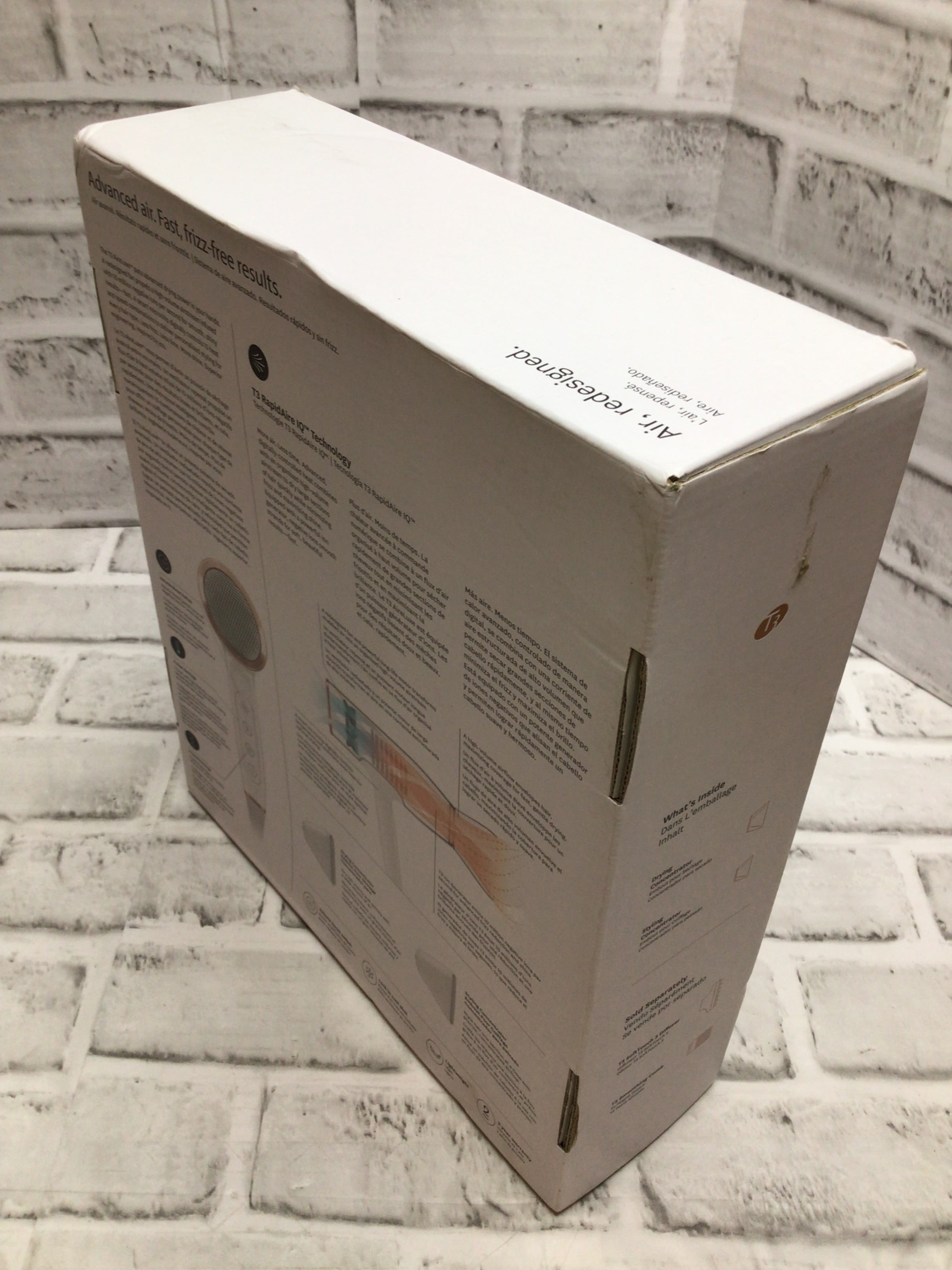 T3 AireLuxe Ionic Professional Blow Hair Dryer White (8087174054126)