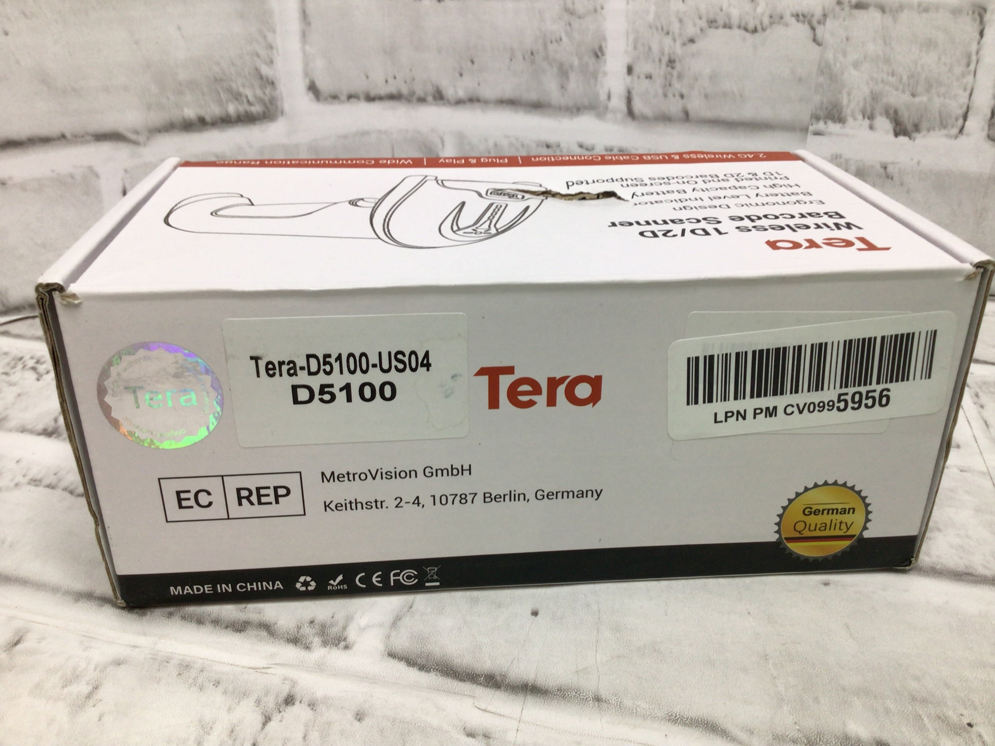 Terra D5100 Wireless 1D/2D Barcode Scanners (3) w/ Battery Level Indicator *NOB* (8151179002094)