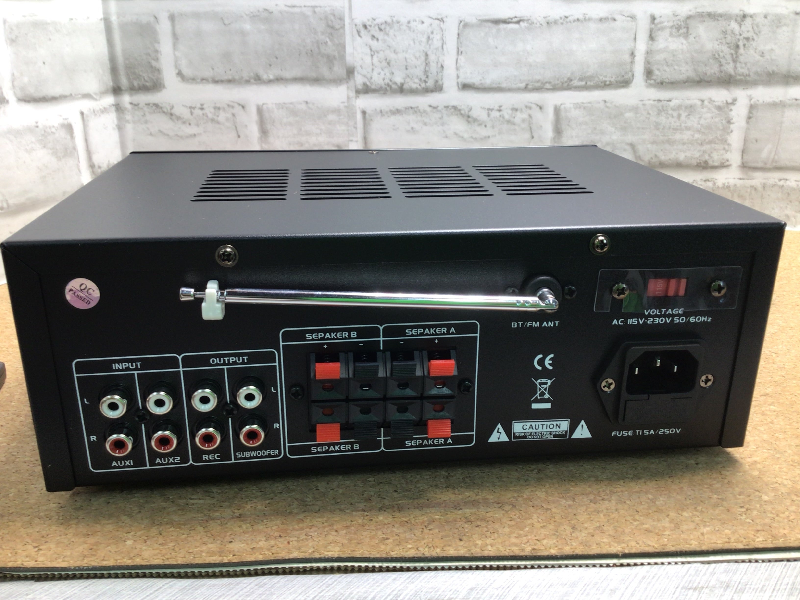 Pyle Upgraded Karaoke Bluetooth Channel Home Audio Sound Power Amplifier (7927755473134)
