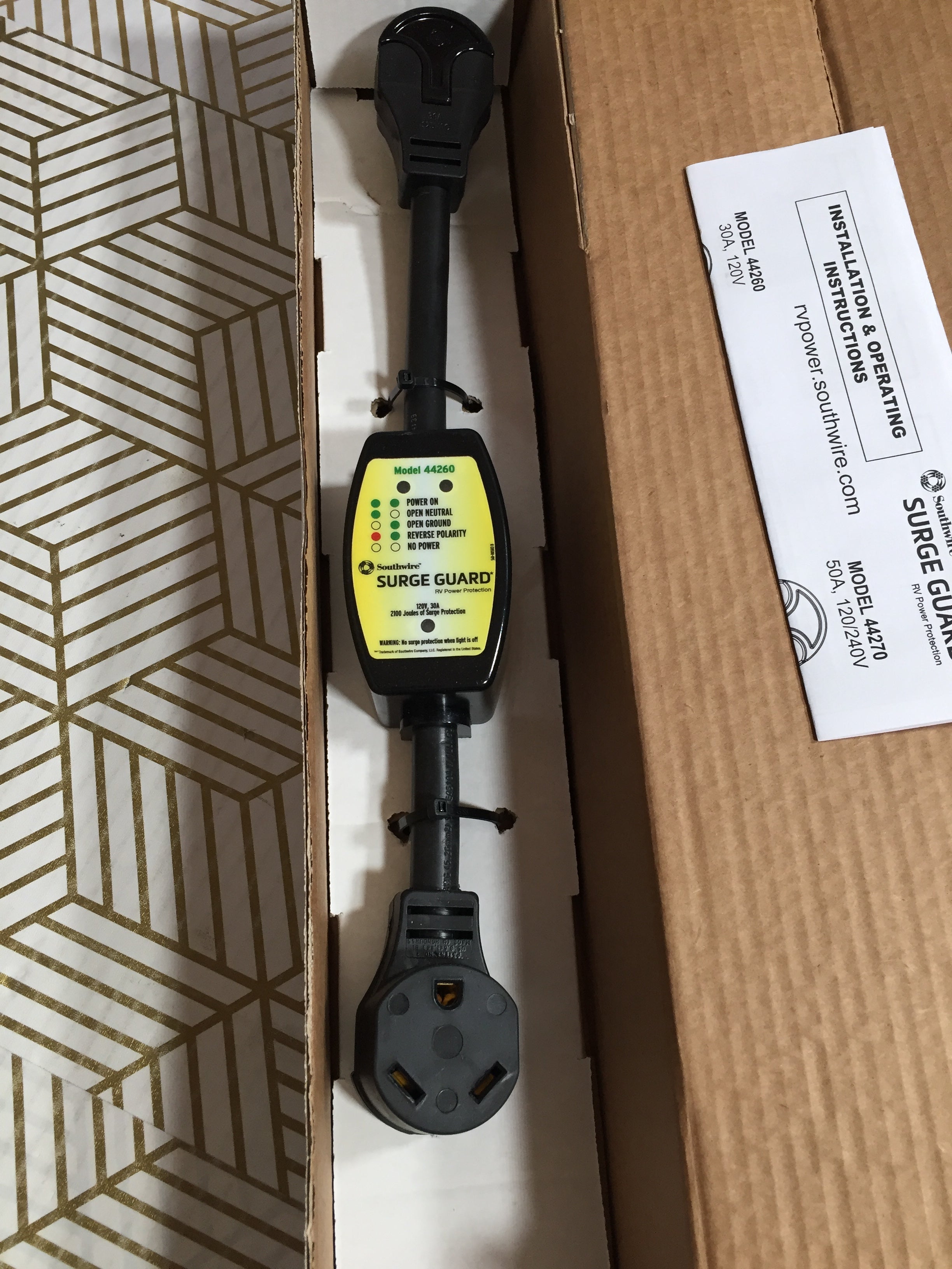 Southwire Surge Guard RV Power Protection 44260 | 30 Amp | FREE SHIPPING (8075235983598)