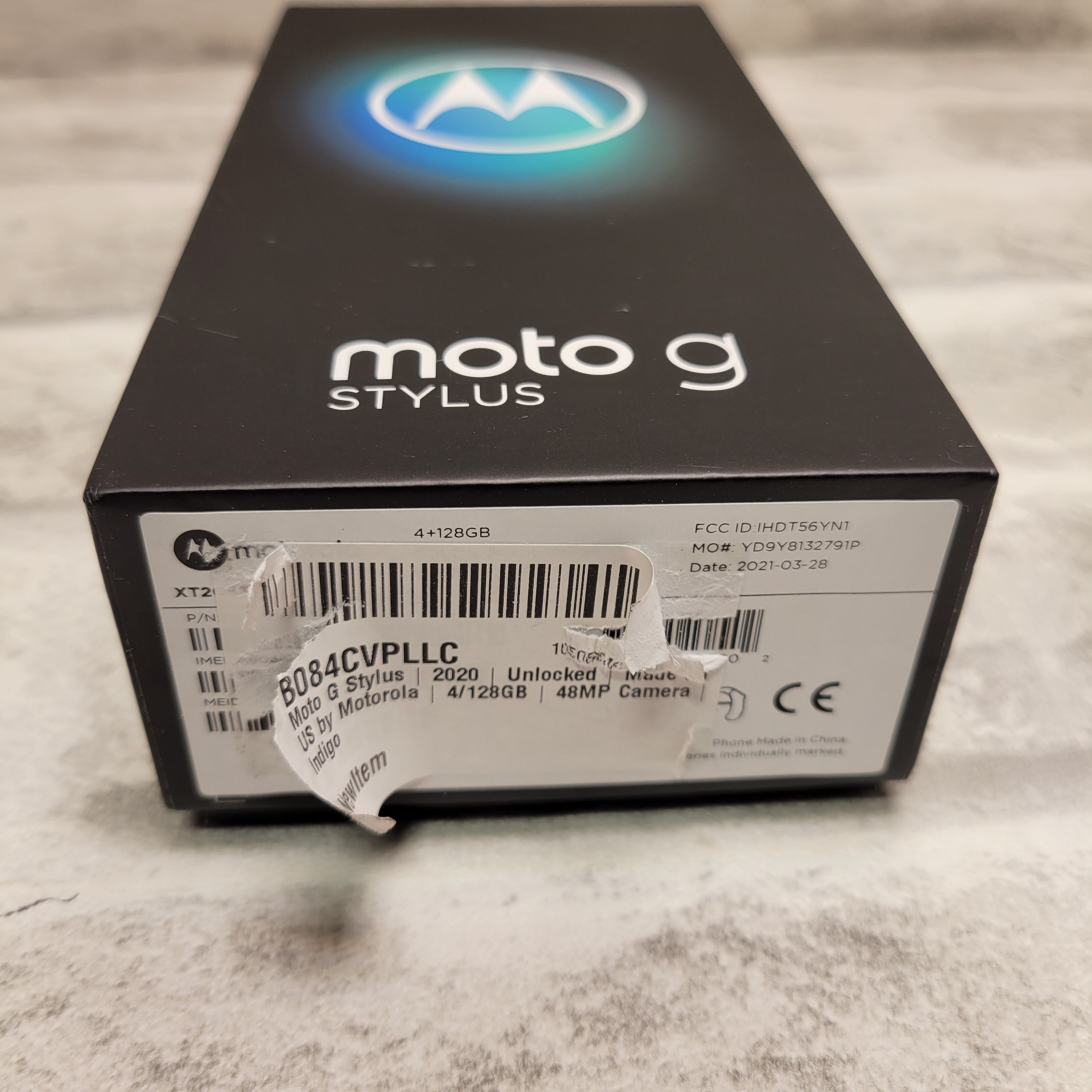 Moto G stylus | 2020 | Unlocked | Made for US | 4/128GB | 48MP Camera | Indigo (7609223315694)