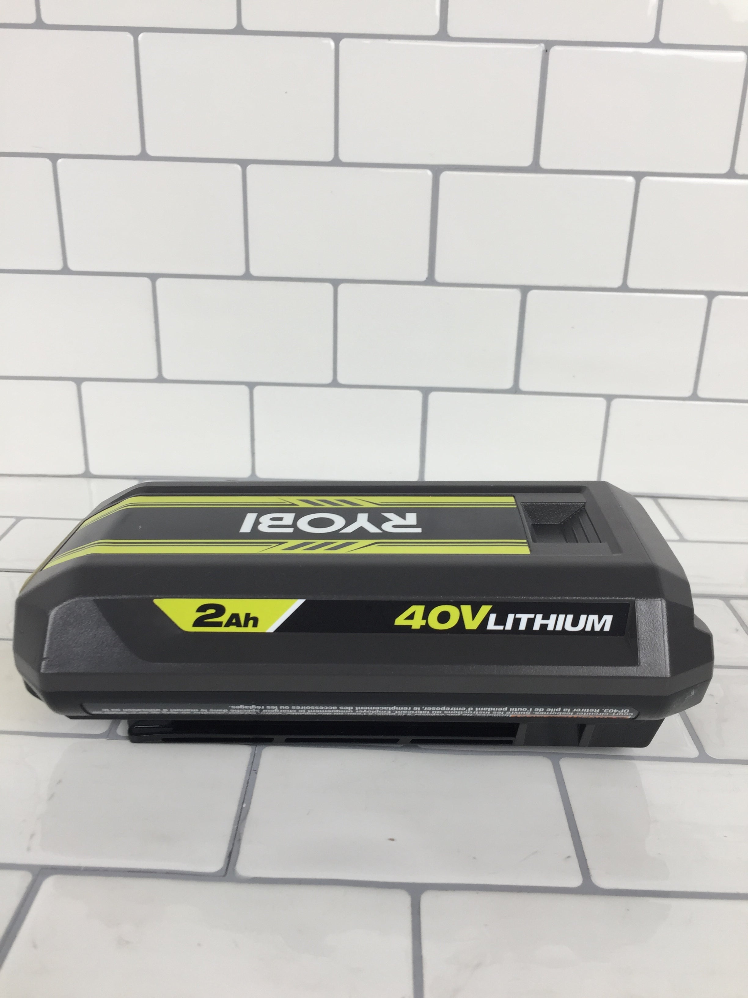 **PARTS ONLY** Genuine RYOBI OP40204 40V 2.0Ah Battery **DEFECTIVE** (7351979802862)