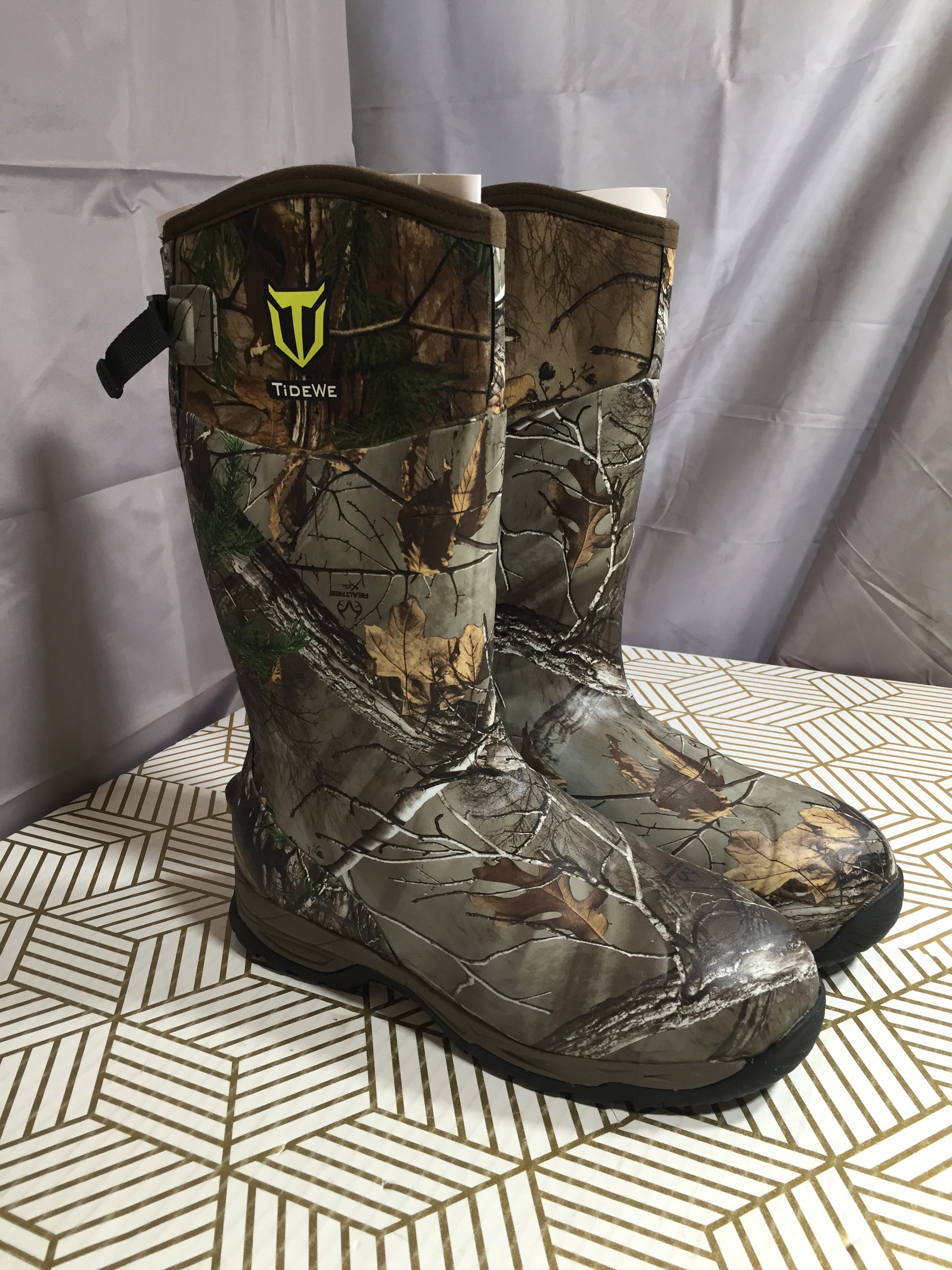 TIDEWE Men's Rubber Hunting Boots US Size 10 *NIB* | FREE SHIPPING (8073244573934)