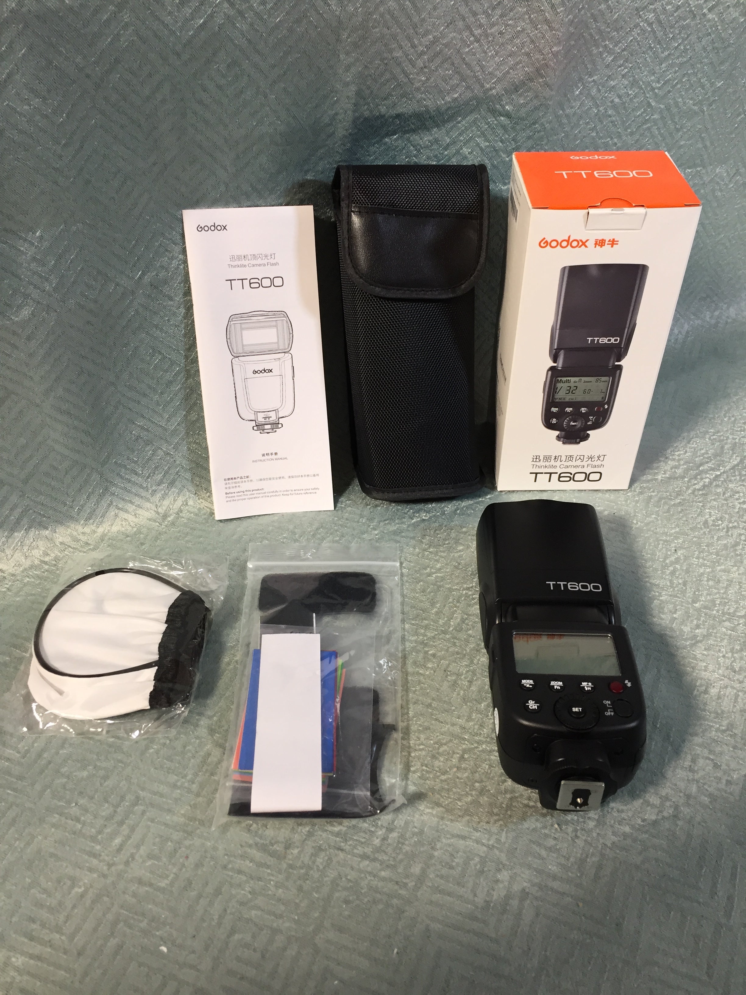 Godox TT600 Wireless Flash Speedlite Master/Slave Flash with Trigger (7585534148846)