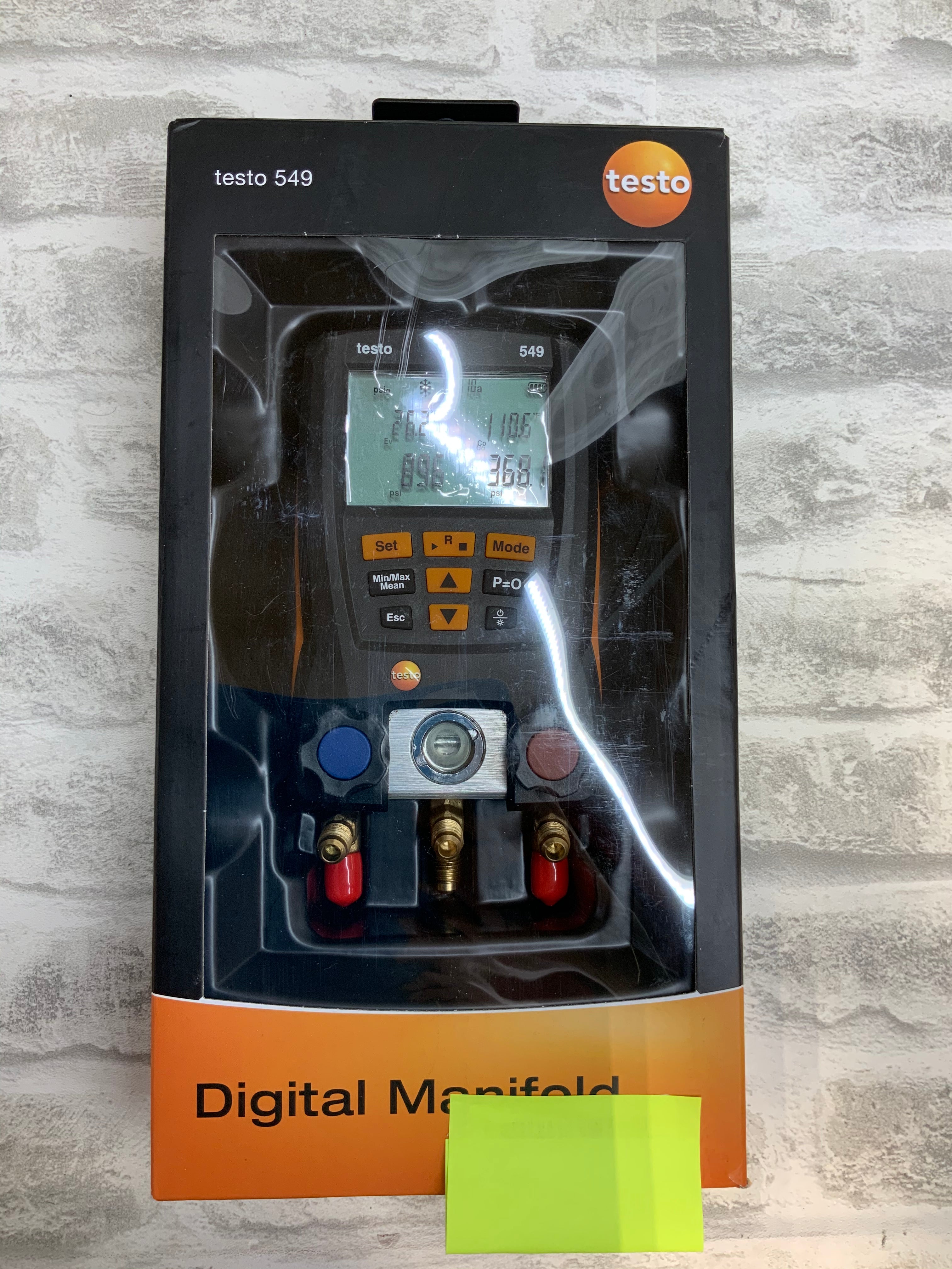 testo Digital Manifold for air Conditioning, Refrigeration and Pumps (7516432040174)