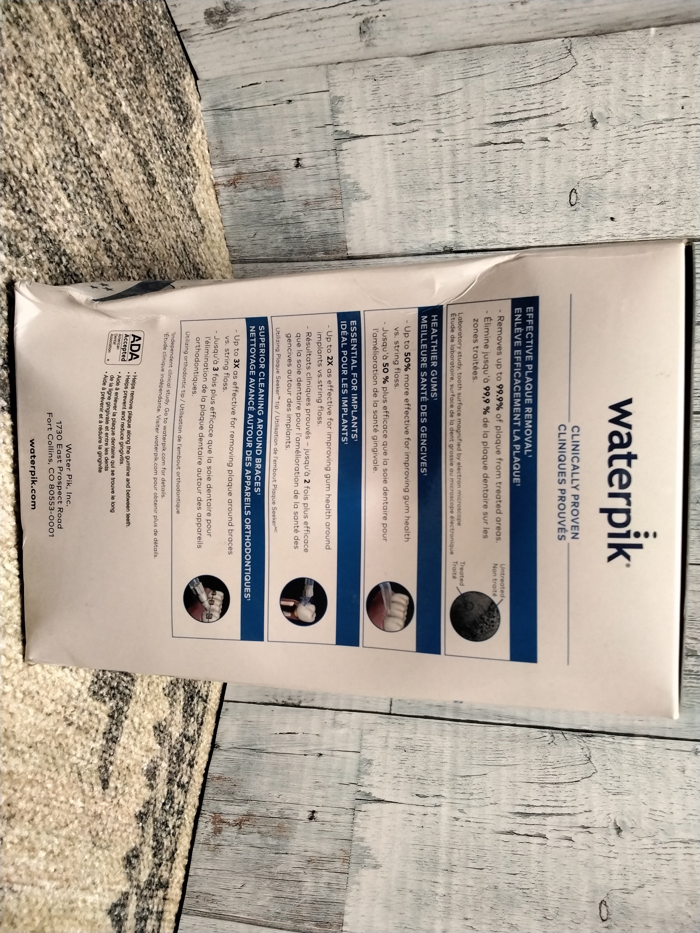 Waterpik Aquarius Water Flosser Professional For Teeth, Gums, Braces,Dental Care (7936332333294)